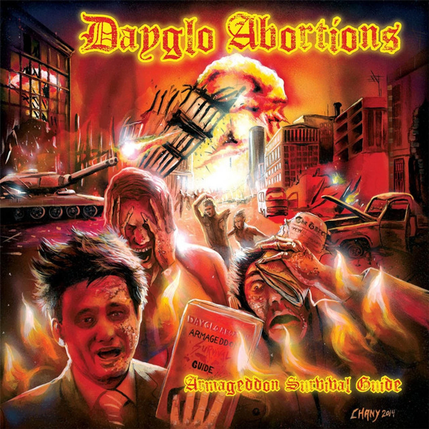 Dayglo Abortions ARMAGEDDON SURVIVAL GUIDE CD