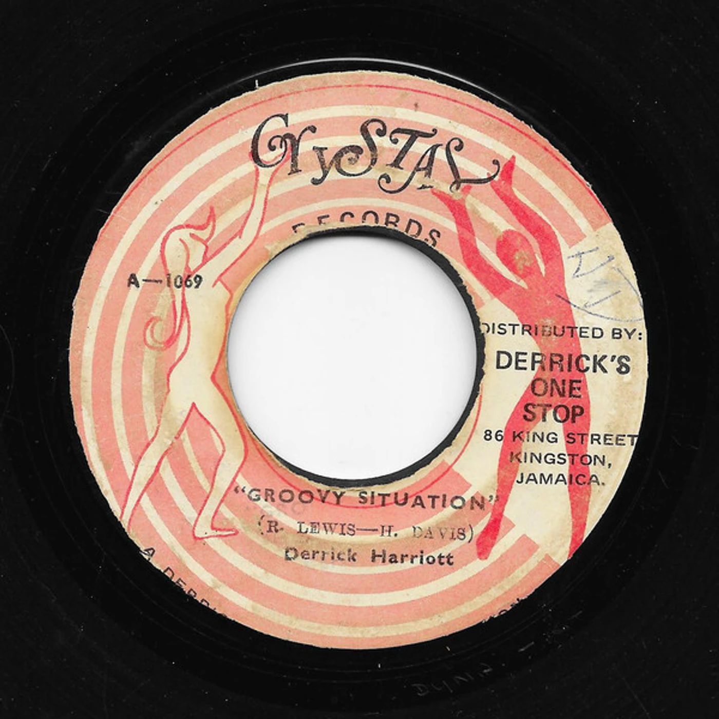 Derrick Harriott GROOVY SITUATION Vinyl Record