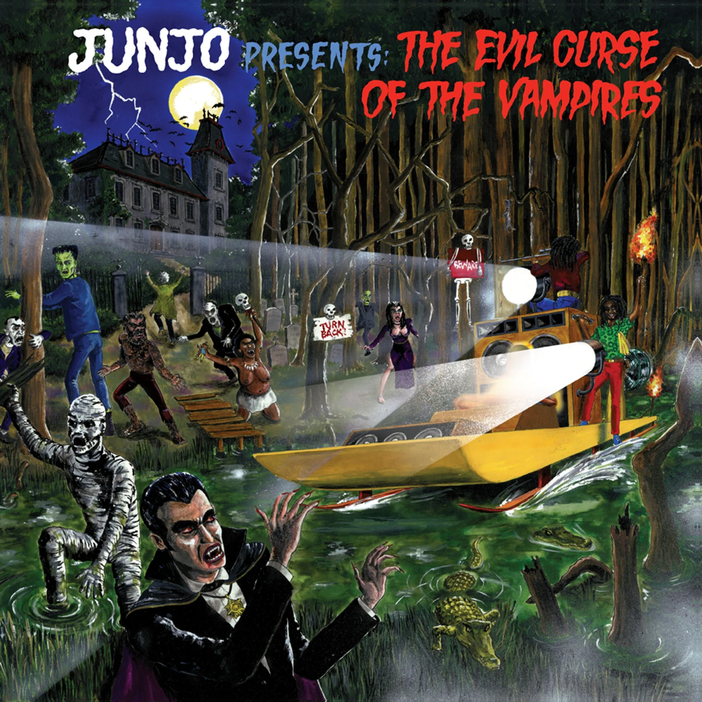 Henry Junjo Lawes JUNJO PRESENTS: THE EVIL CURSE OF THE VAMPIRES Vinyl Record