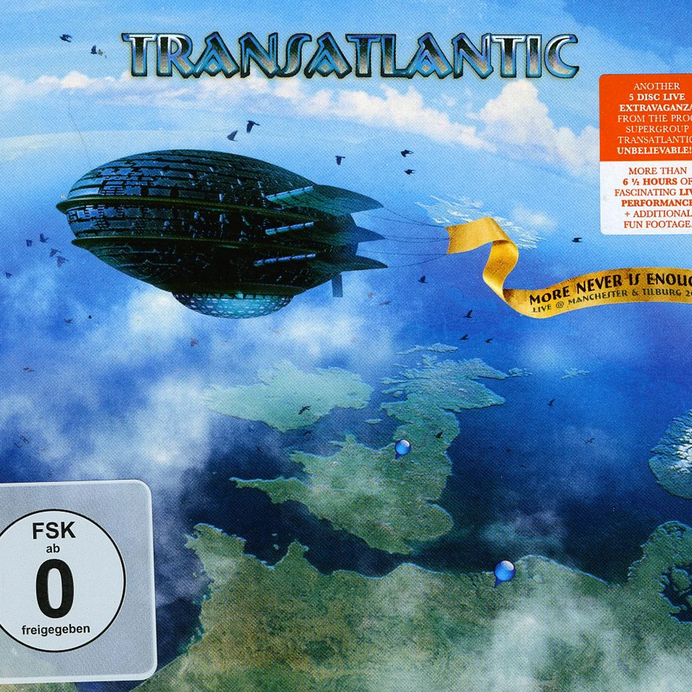 Transatlantic MORE NEVER IS ENOUGH CD