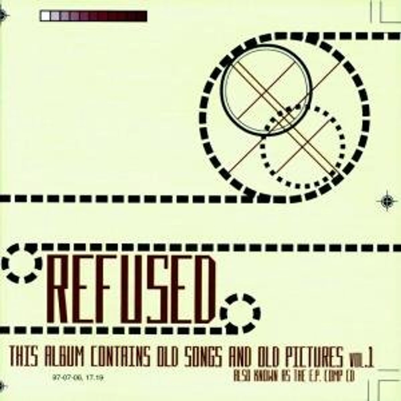 Refused EP COMPILATION CD