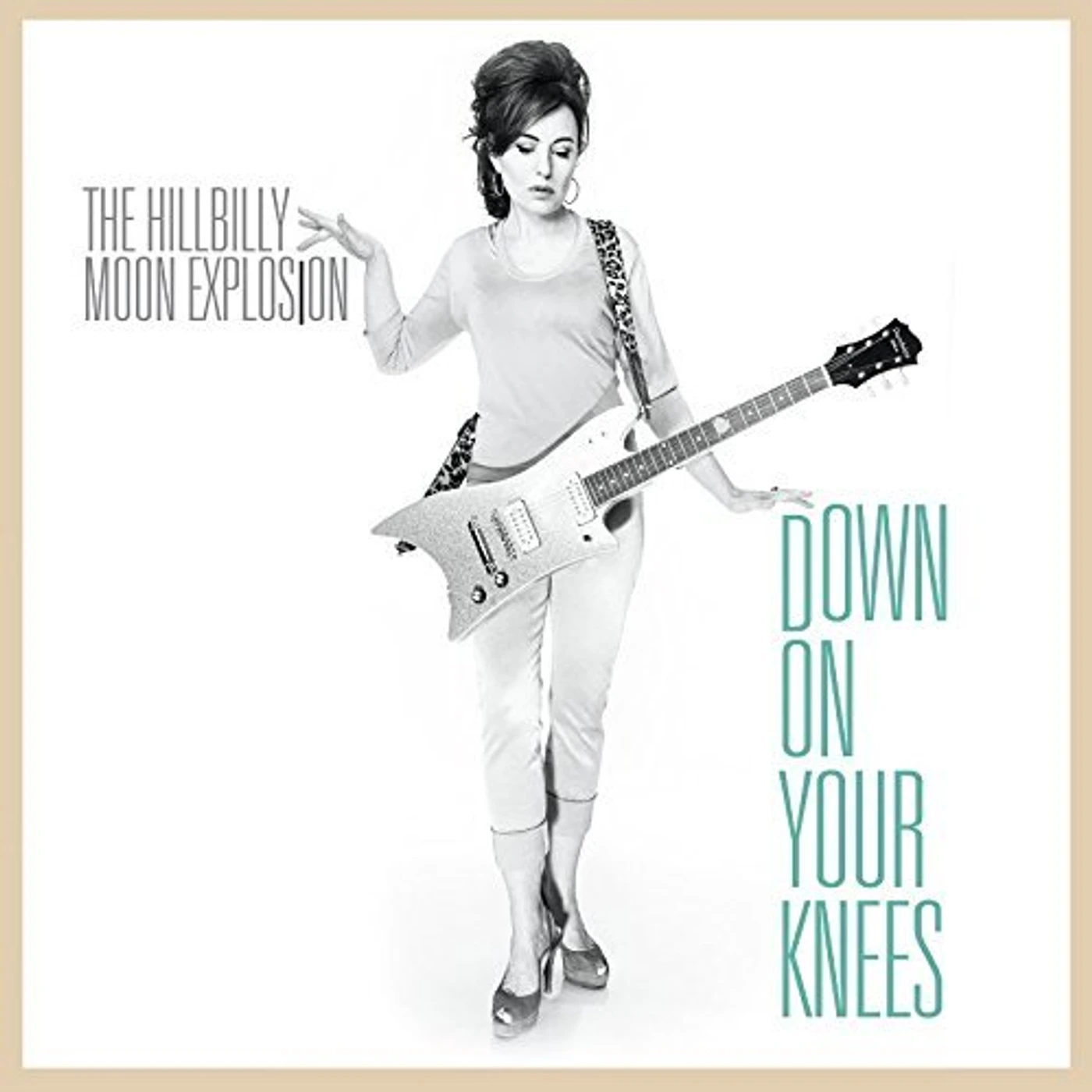 The Hillbilly Moon Explosion DOWN ON YOUR KNEES Vinyl Record