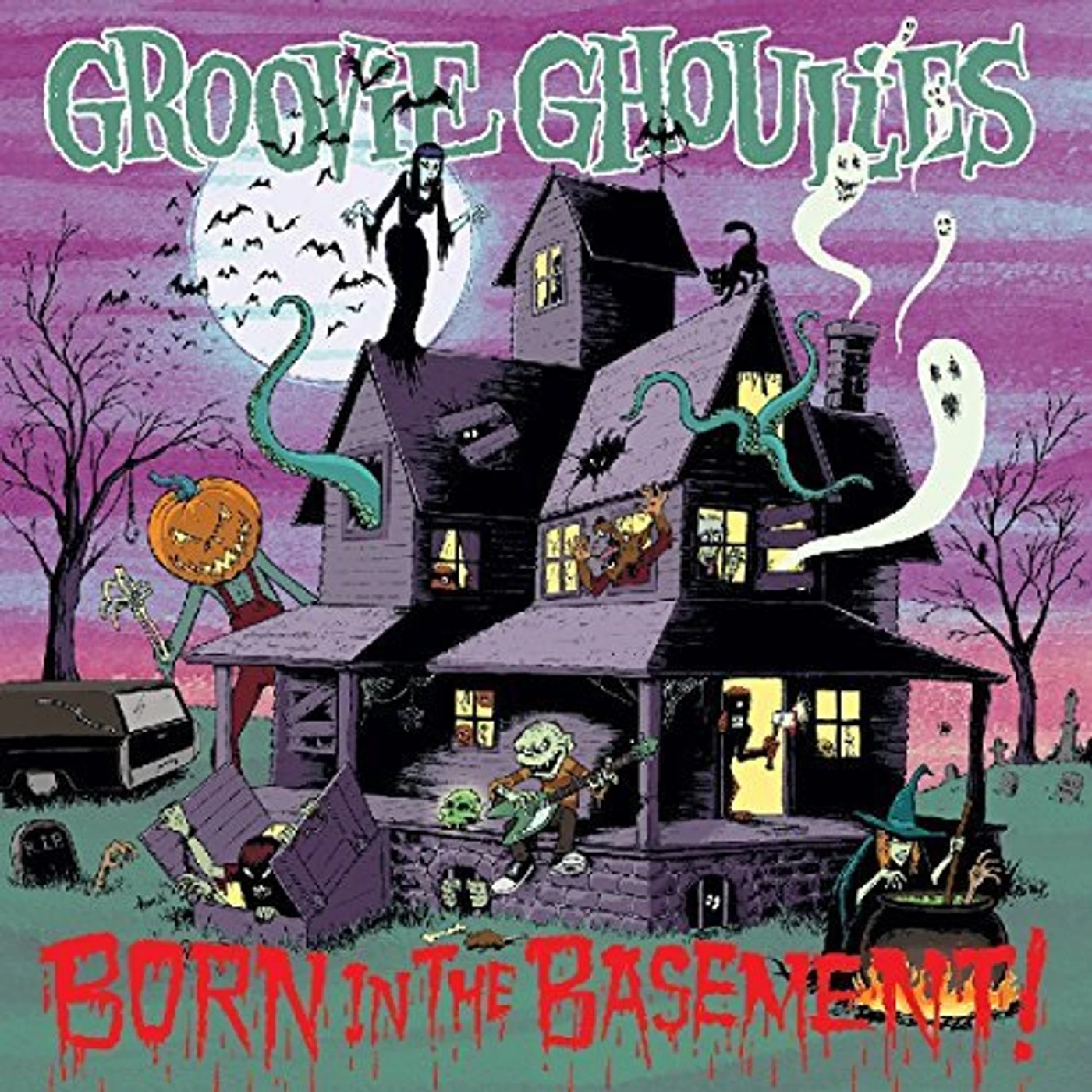Groovie Ghoulies BORN IN THE BASEMENT CD