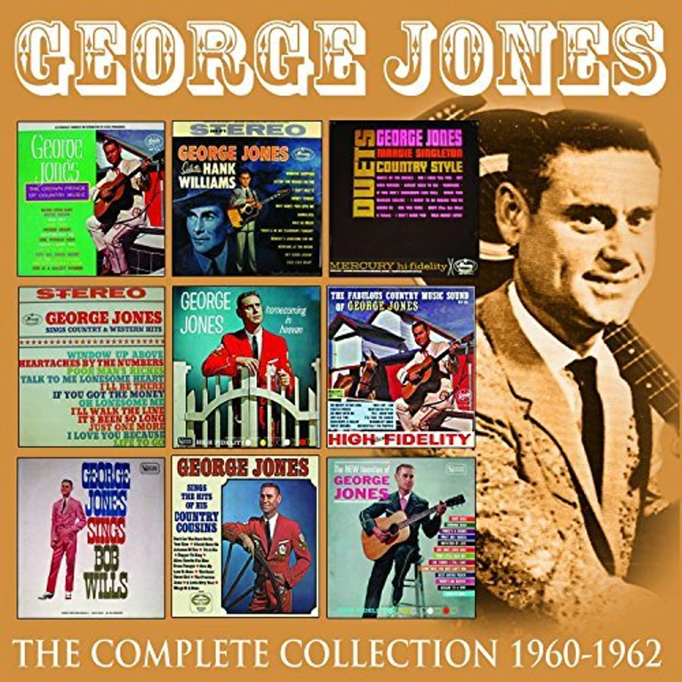 George Jones COMPLETE COLLECTION: 1960 - 1962 (4CD) CD