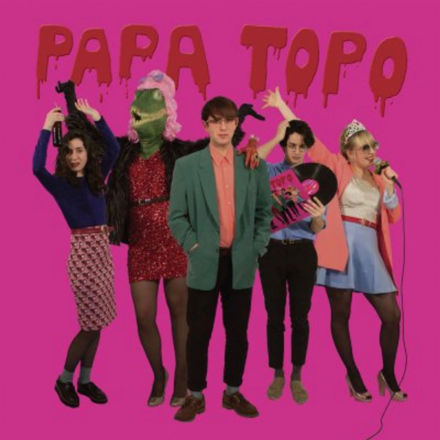 Papa Topo OPALO NEGRO Vinyl Record