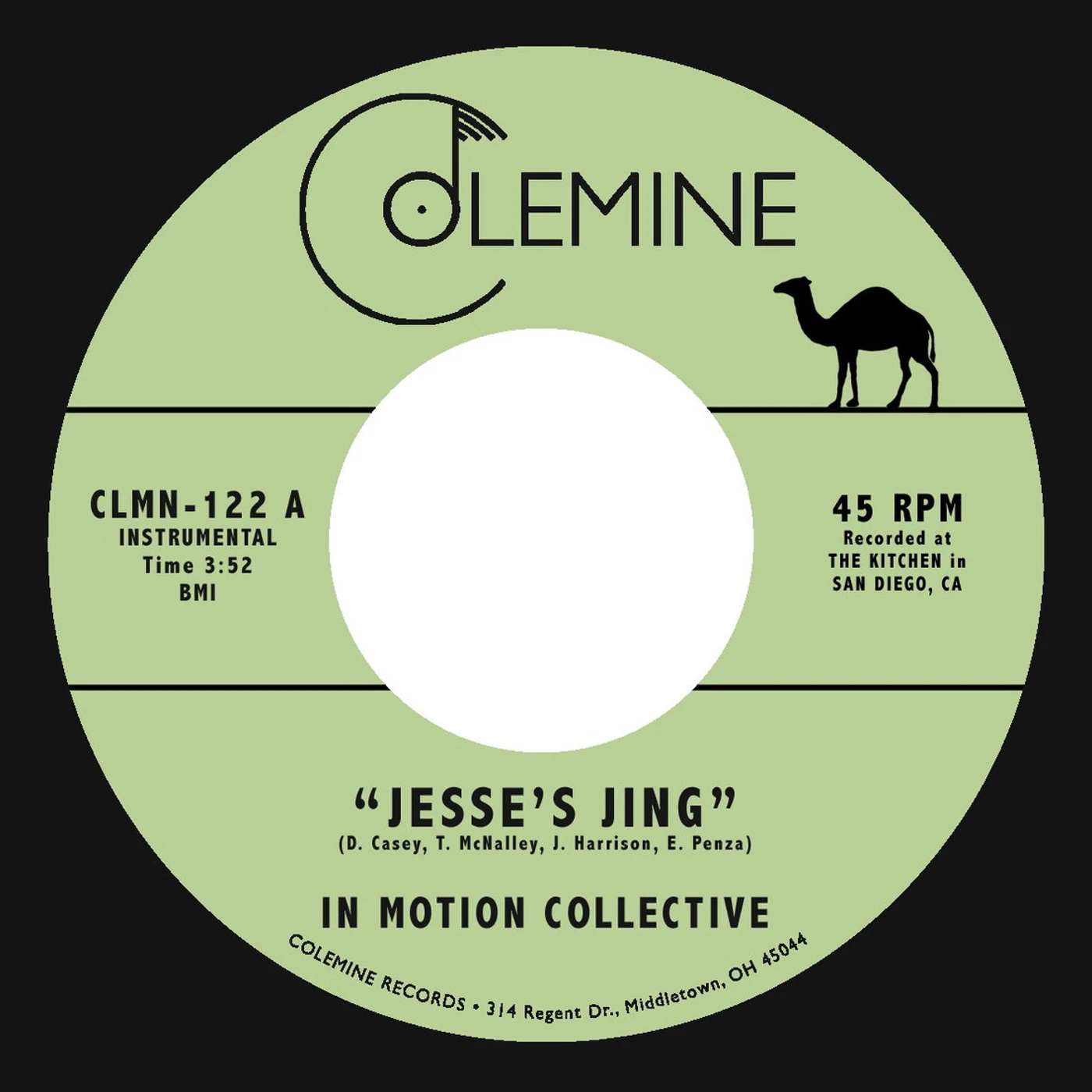 In Motion Collective Jesse's Jing Vinyl Record