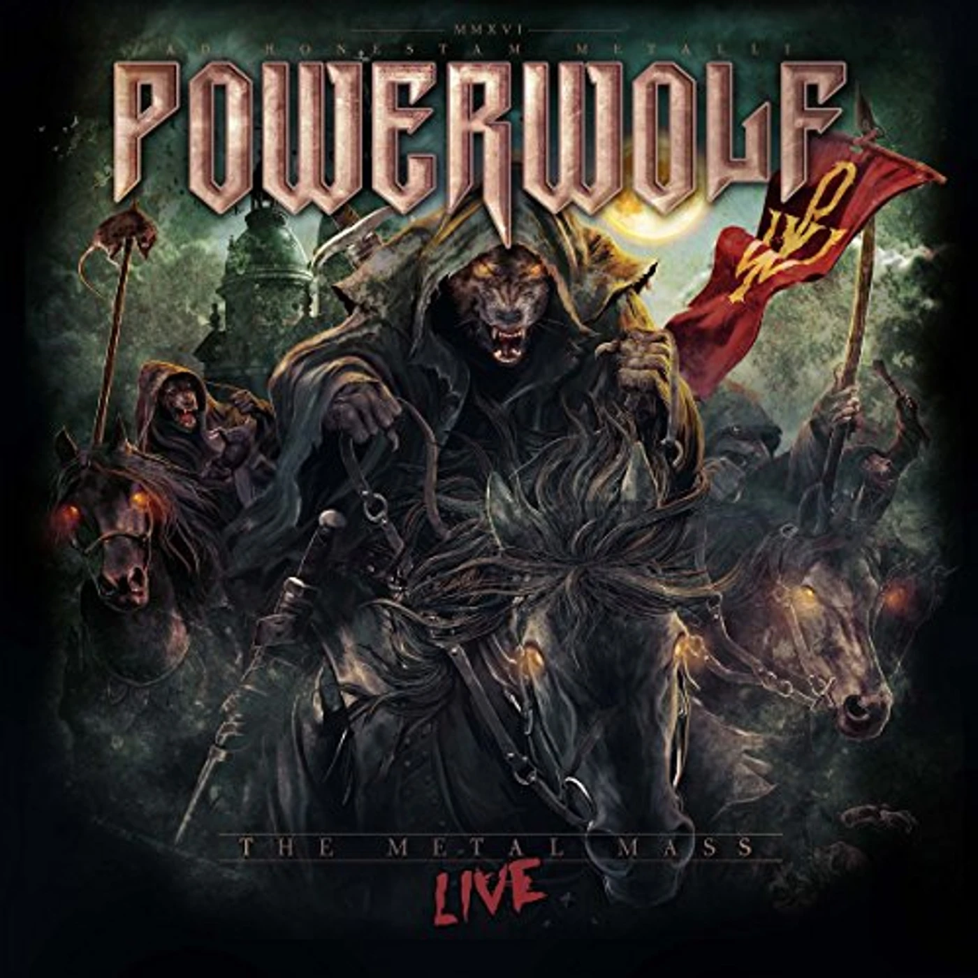Powerwolf METAL MASS LIVE Vinyl Record
