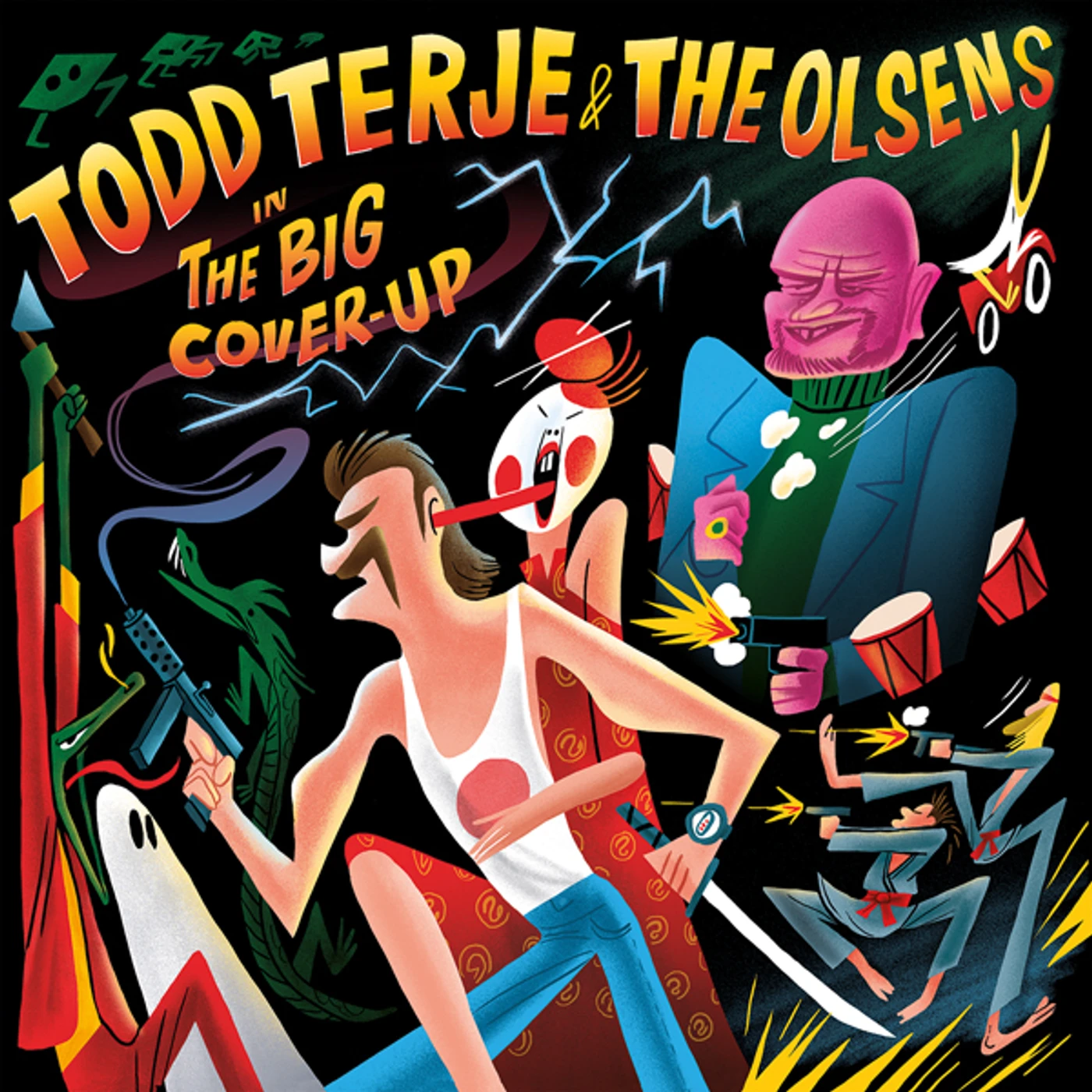 Todd Terje & The Olsens BIG COVER-UP Vinyl Record