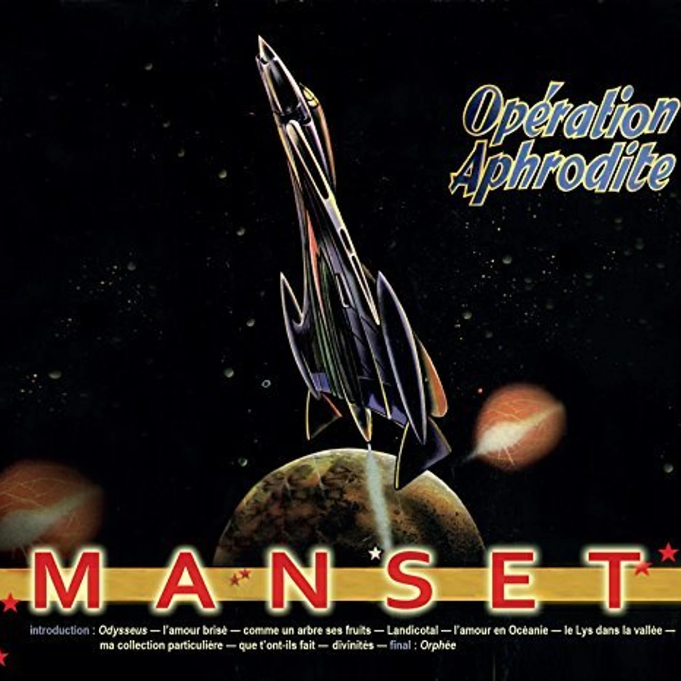 Gerard Manset OPERATION APHRODITE CD