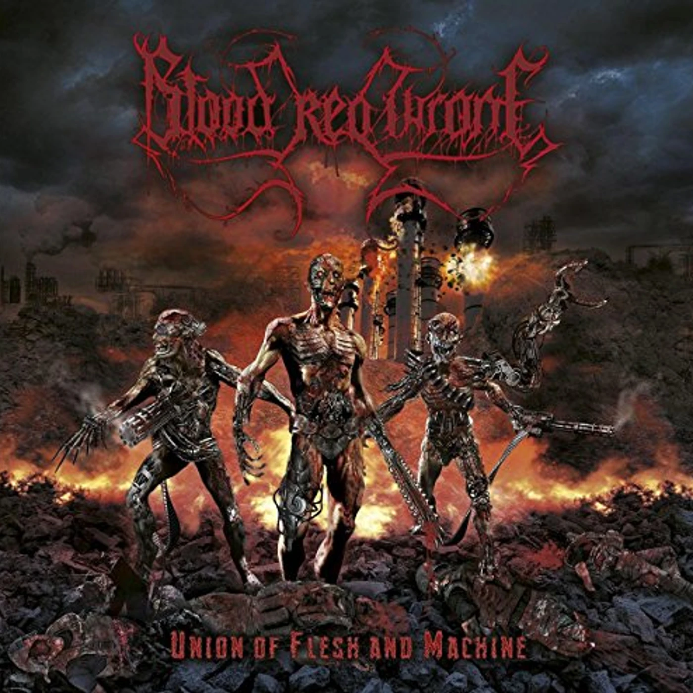 Blood Red Throne UNION OF FLESH & MACHINE CD