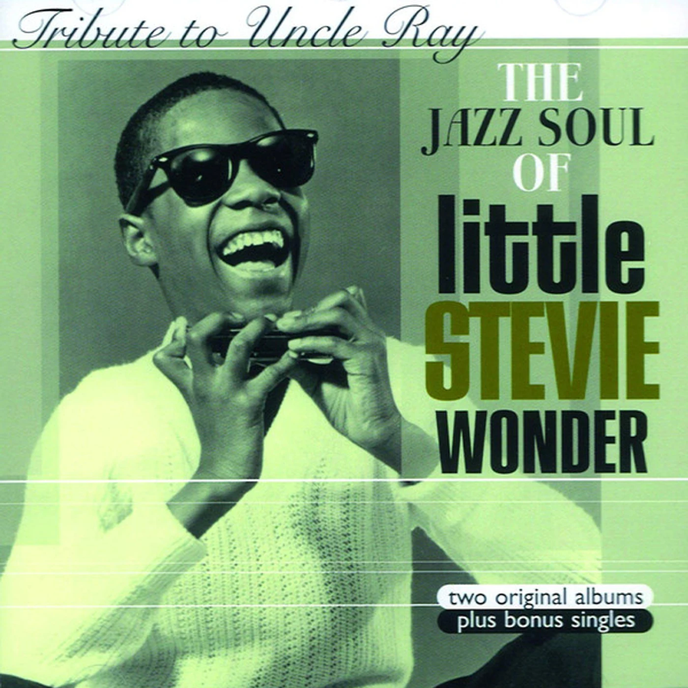 Stevie Wonder TRIBUTE TO UNCLE RAY / JAZZ SOUL OF LITTLE STEVIE (180G) Vinyl Record