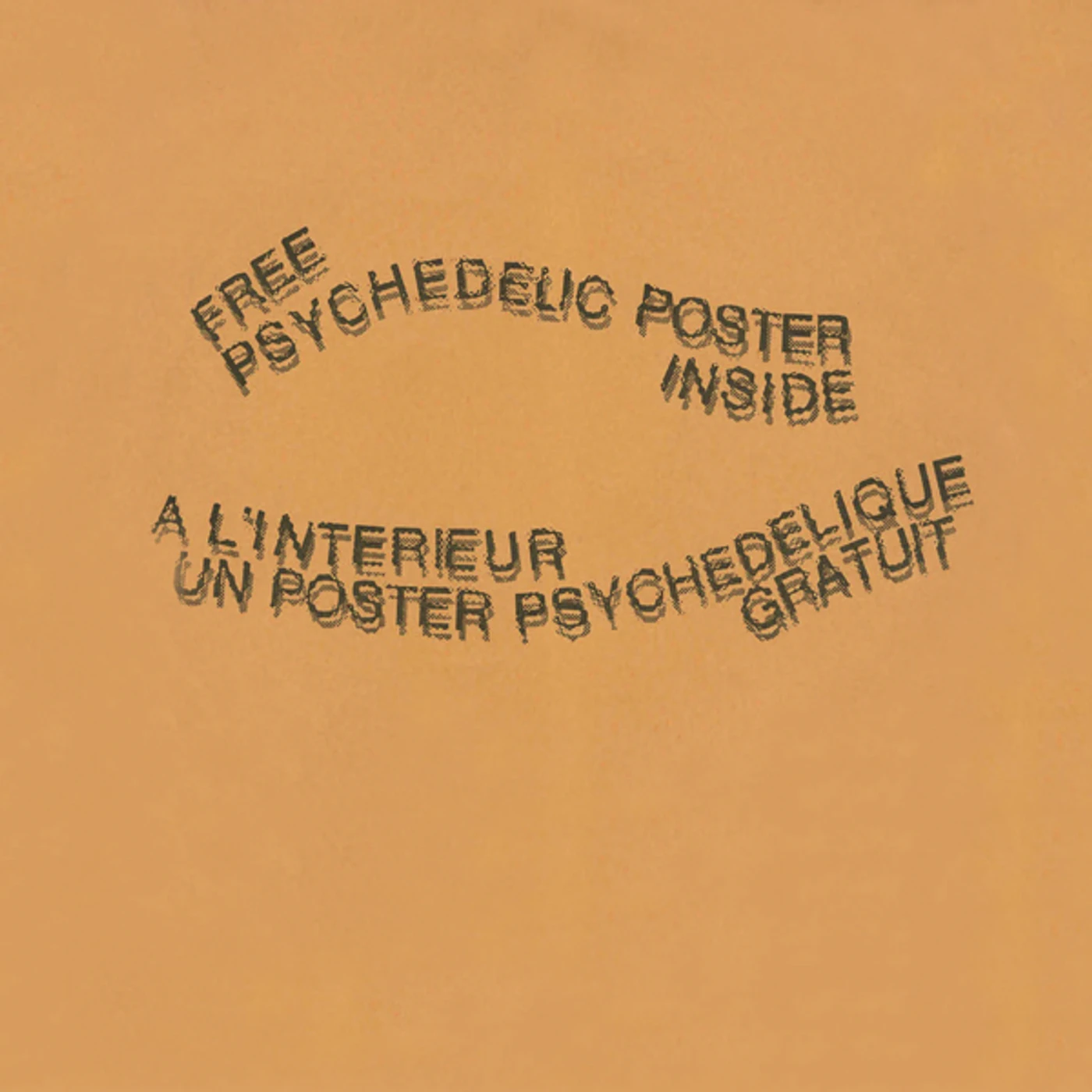 Intersystems Free Psychedelic Poster Inside Vinyl Record