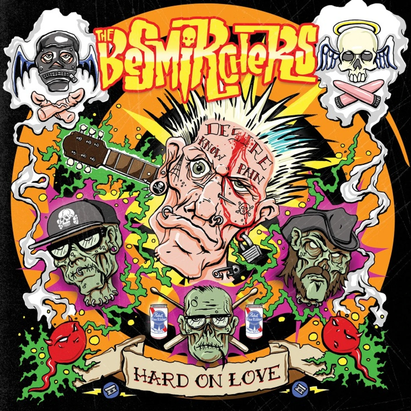 The Besmirchers Hard on Love Vinyl Record