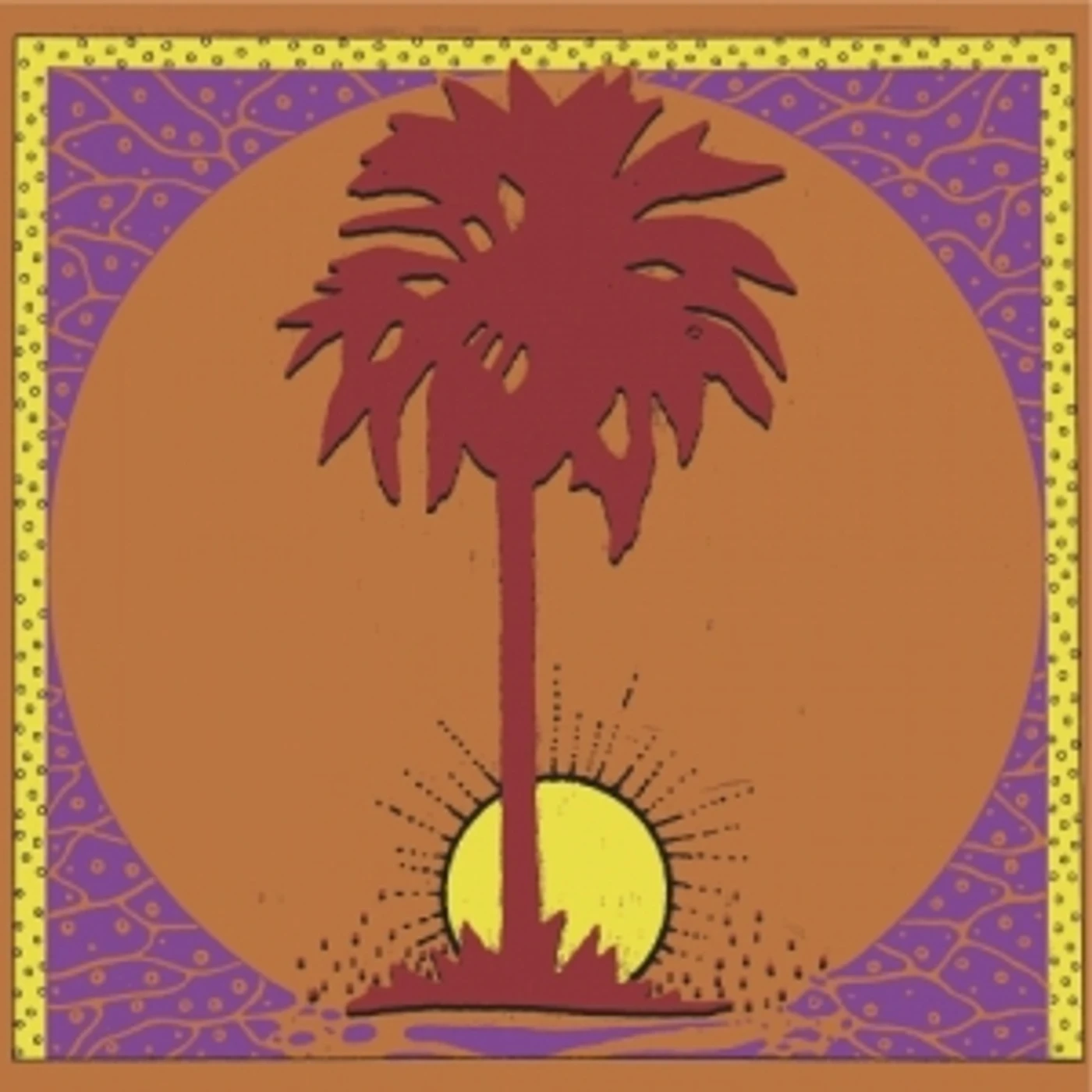 Coca Leaf Deep Marble Sunrise Vinyl Record