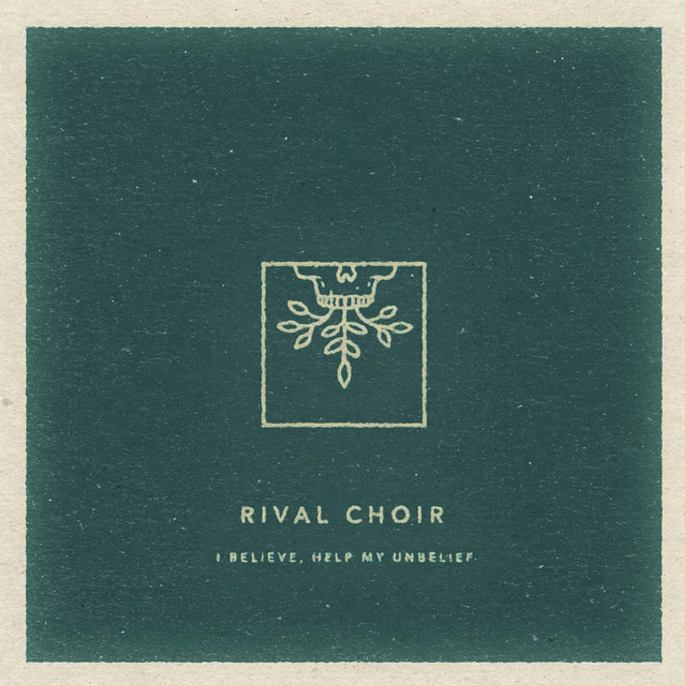 Rival Choir I BELIEVE HELP MY UNBELIEF Vinyl Record - Clear Vinyl, Gold Vinyl