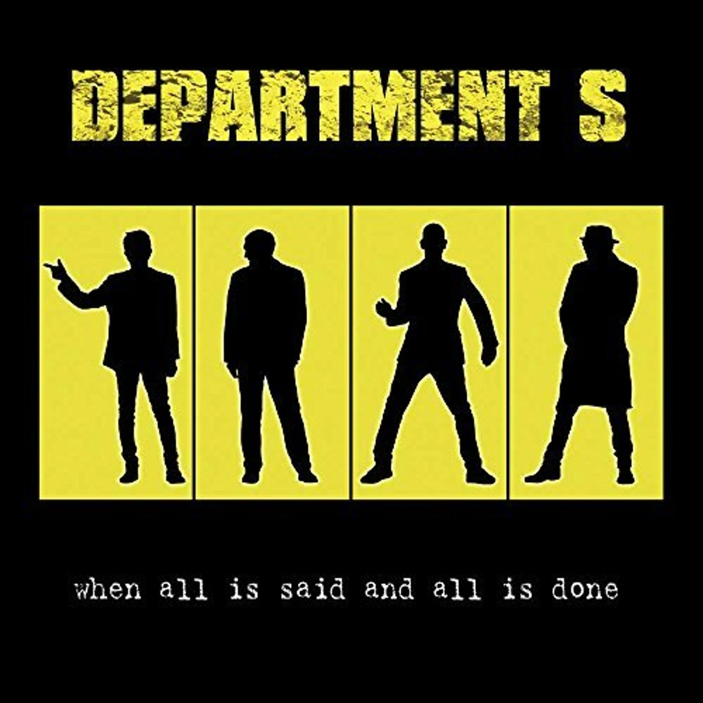 Department S WHEN ALL IS SAID AND ALL IS DONE CD