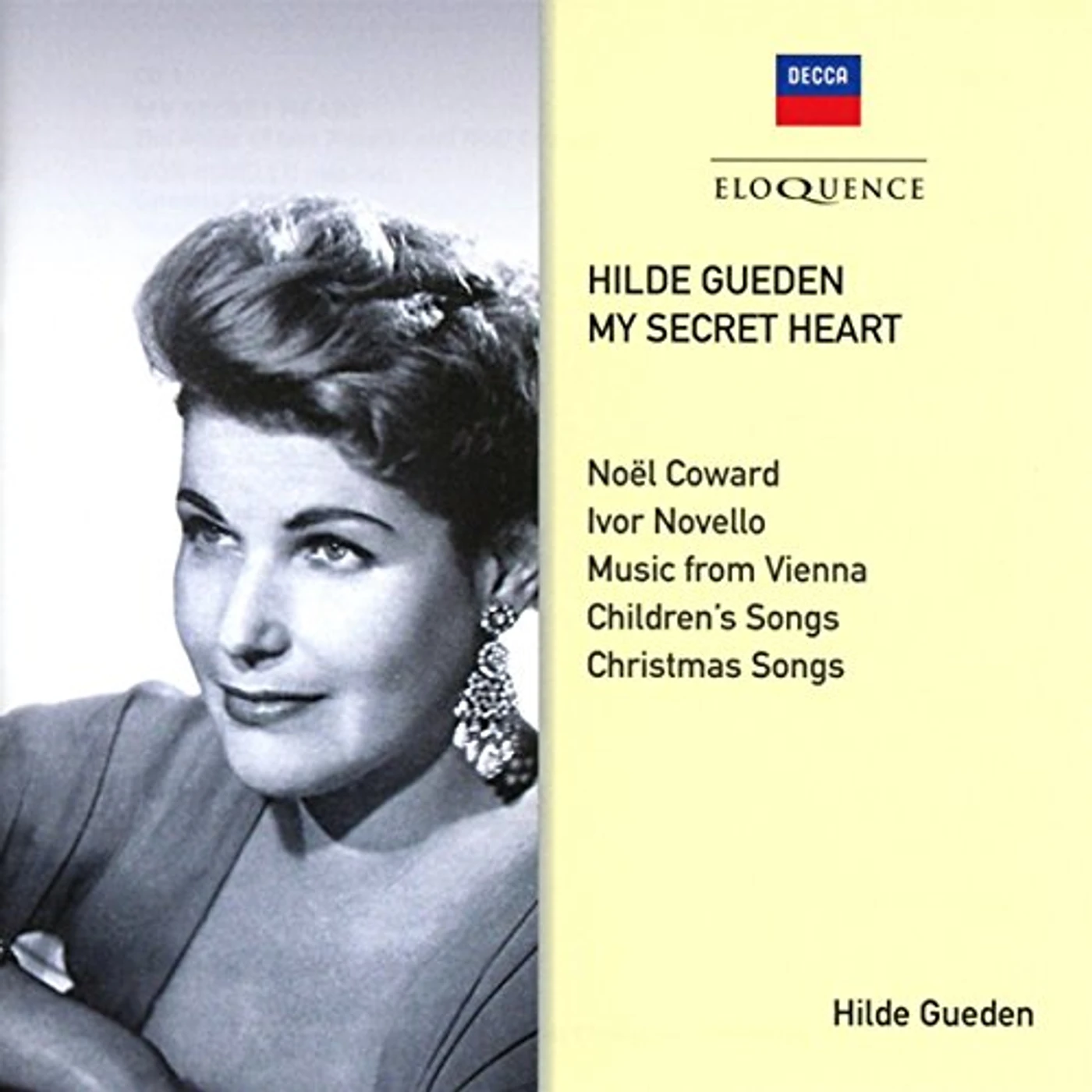 Hilde Gueden MY SECRET HEART CD