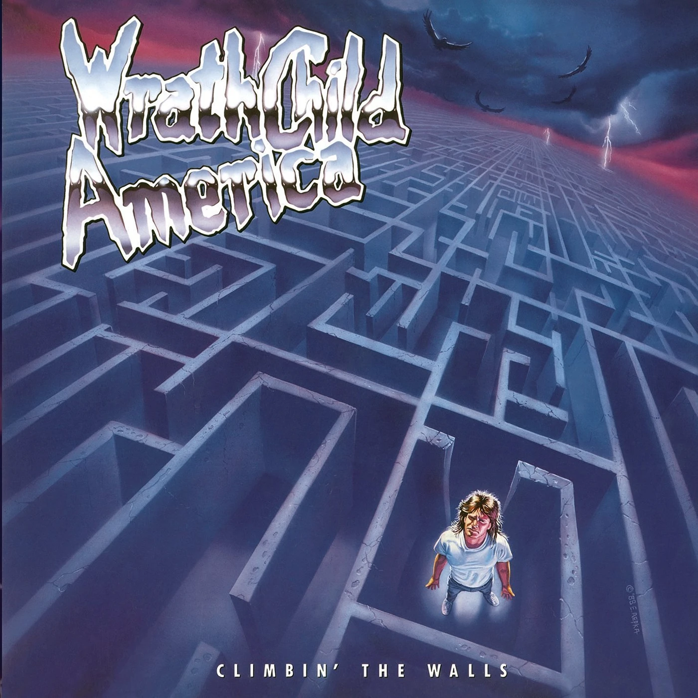 Wrathchild America CLIMBIN THE WALLS CD