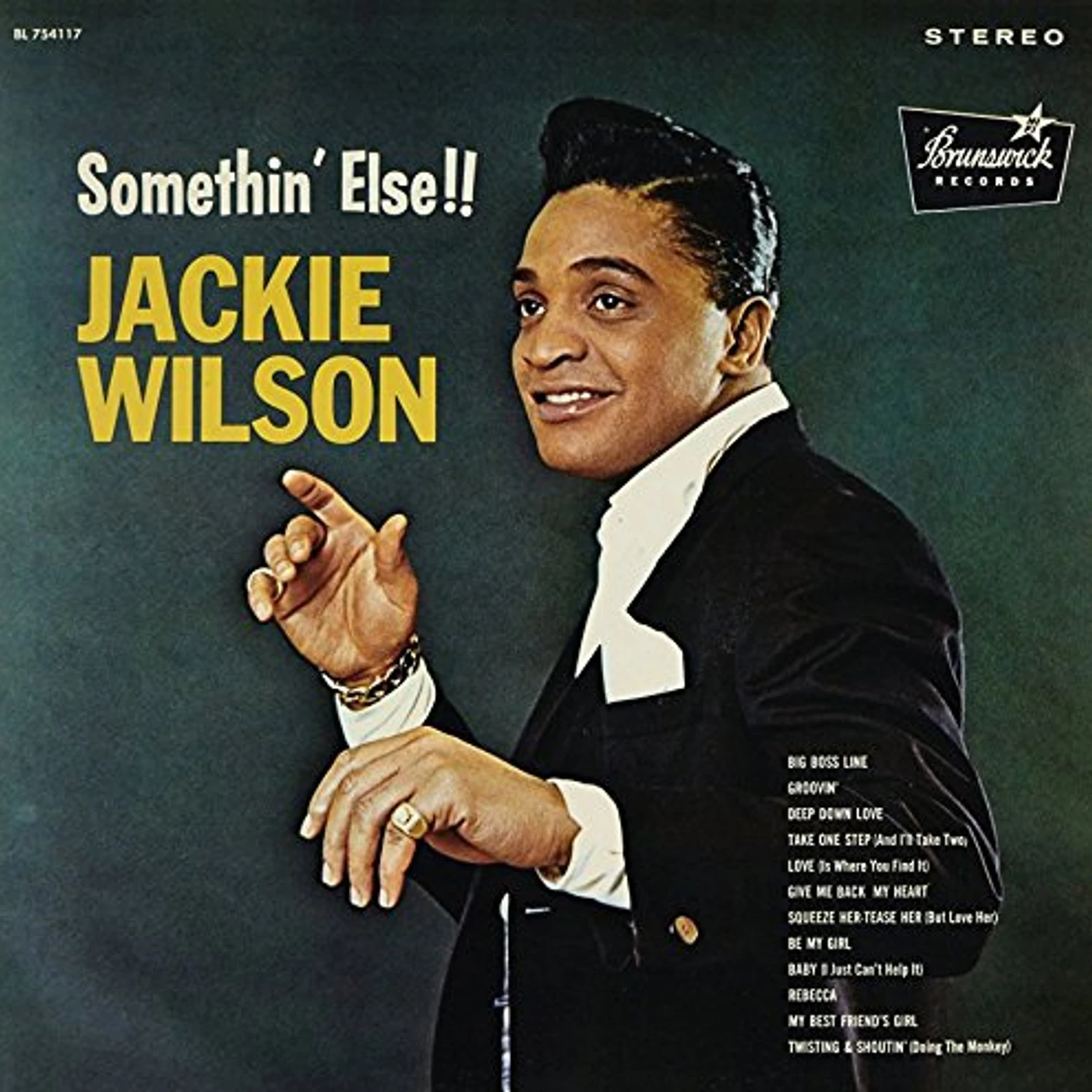 Jackie Wilson SOMETHIN ELSE!! Vinyl Record