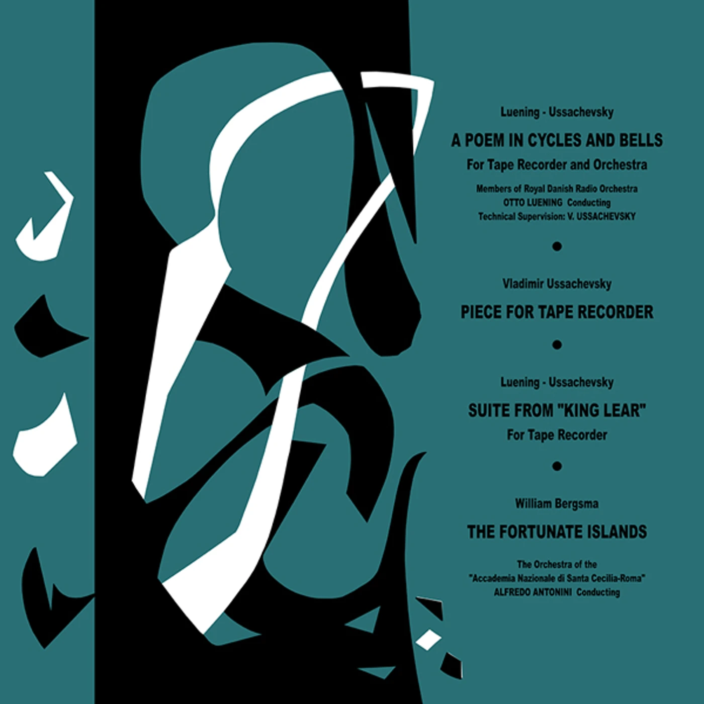 LUENING / USSACHEVSKY / USSACHEVSKY POEM IN CYCLES & BELLS & OTHER MUSIC FOR TAPE Vinyl Record