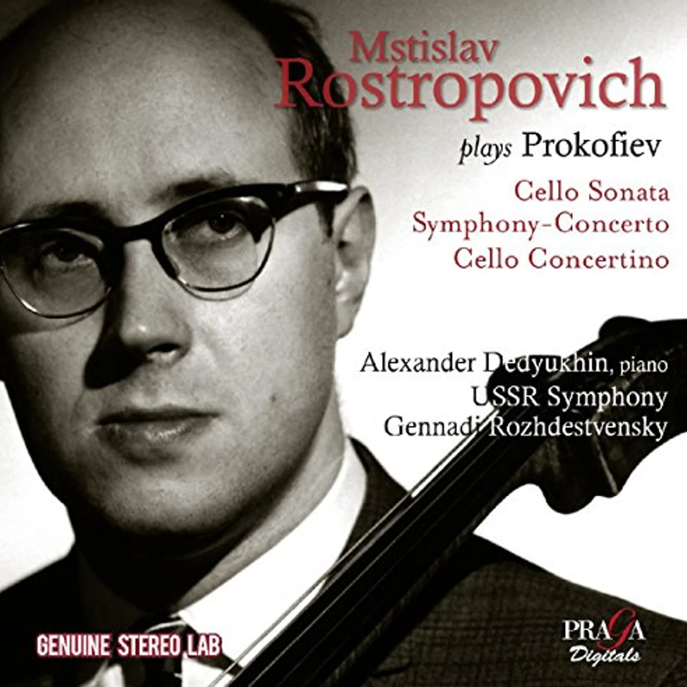 MSTISLAV ROSTROPOVICH PLAYS PROKOFIEV CD