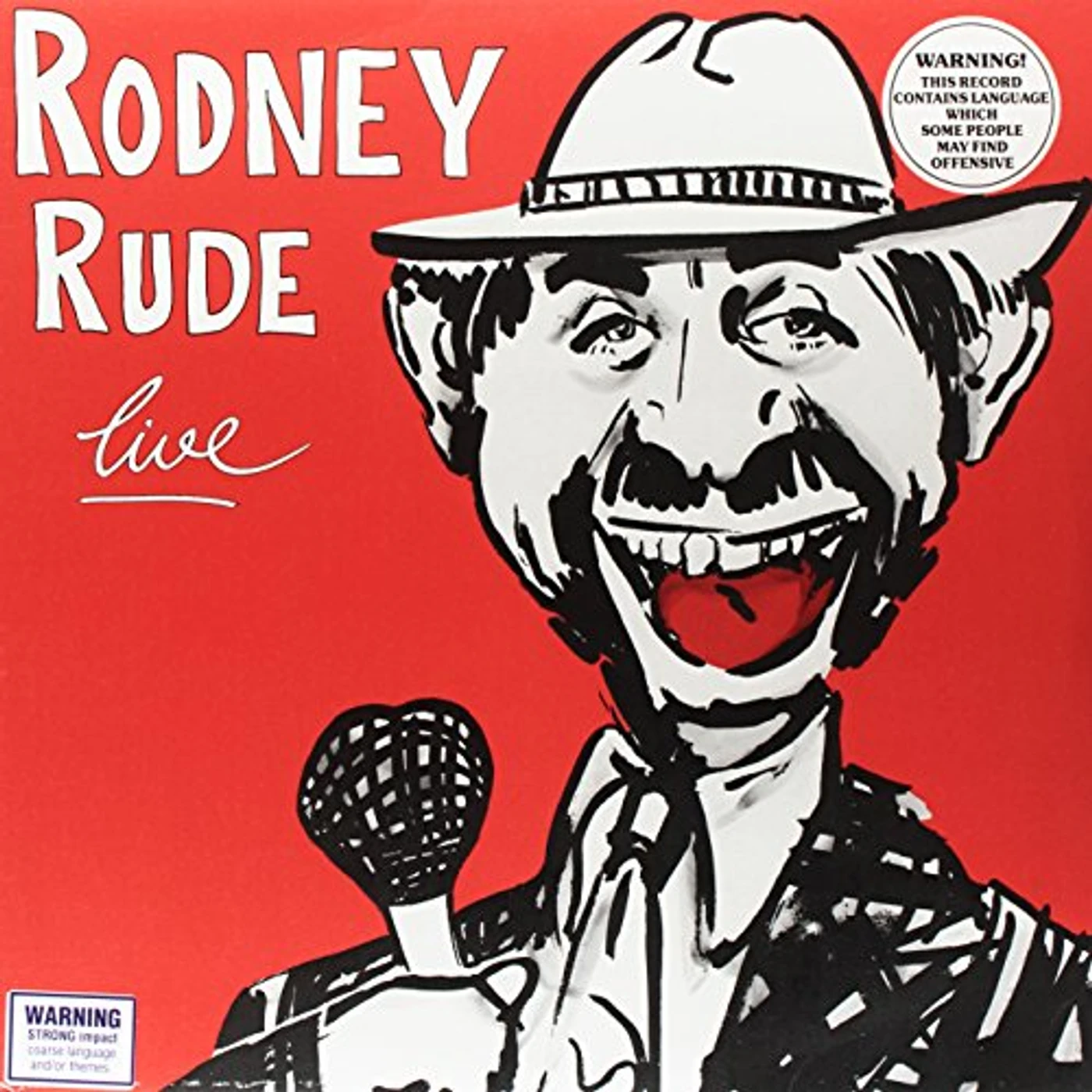 Rodney Rude LIVE Vinyl Record