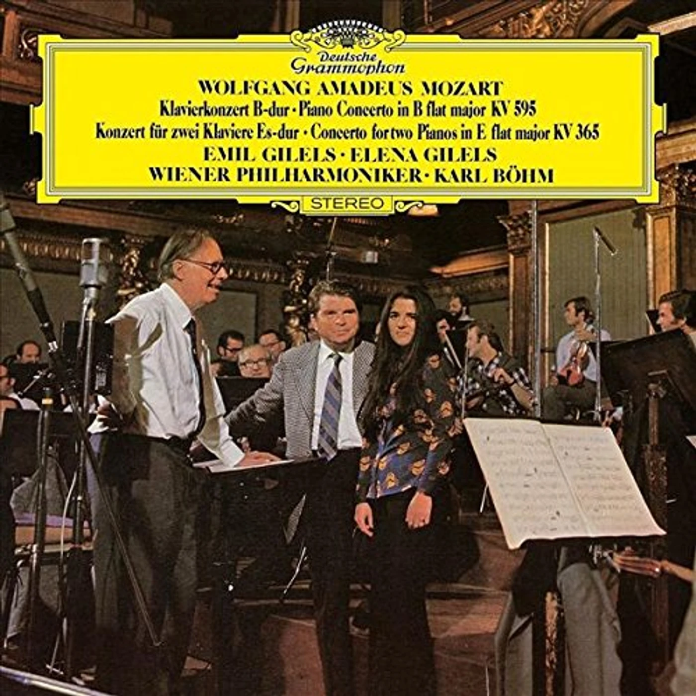 Mozart / Peter Schreier / Staatskapelle Dresden PIANO CONCERTOS 10 & 27 Vinyl Record