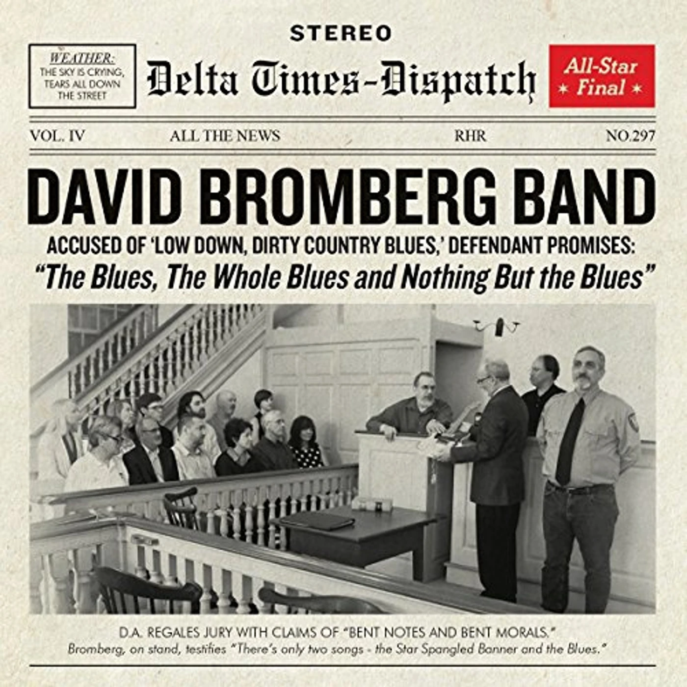 David Bromberg BLUES THE WHOLE BLUES & NOTHING BUT THE BLUES Vinyl Record