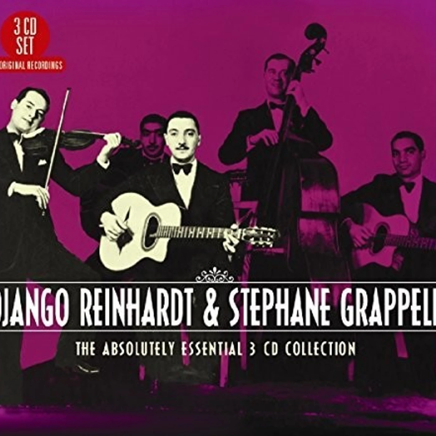 Django Reinhardt & Stéphane Grappelli ABSOLUTELY ESSENTIAL 3 CD COLLECTION CD