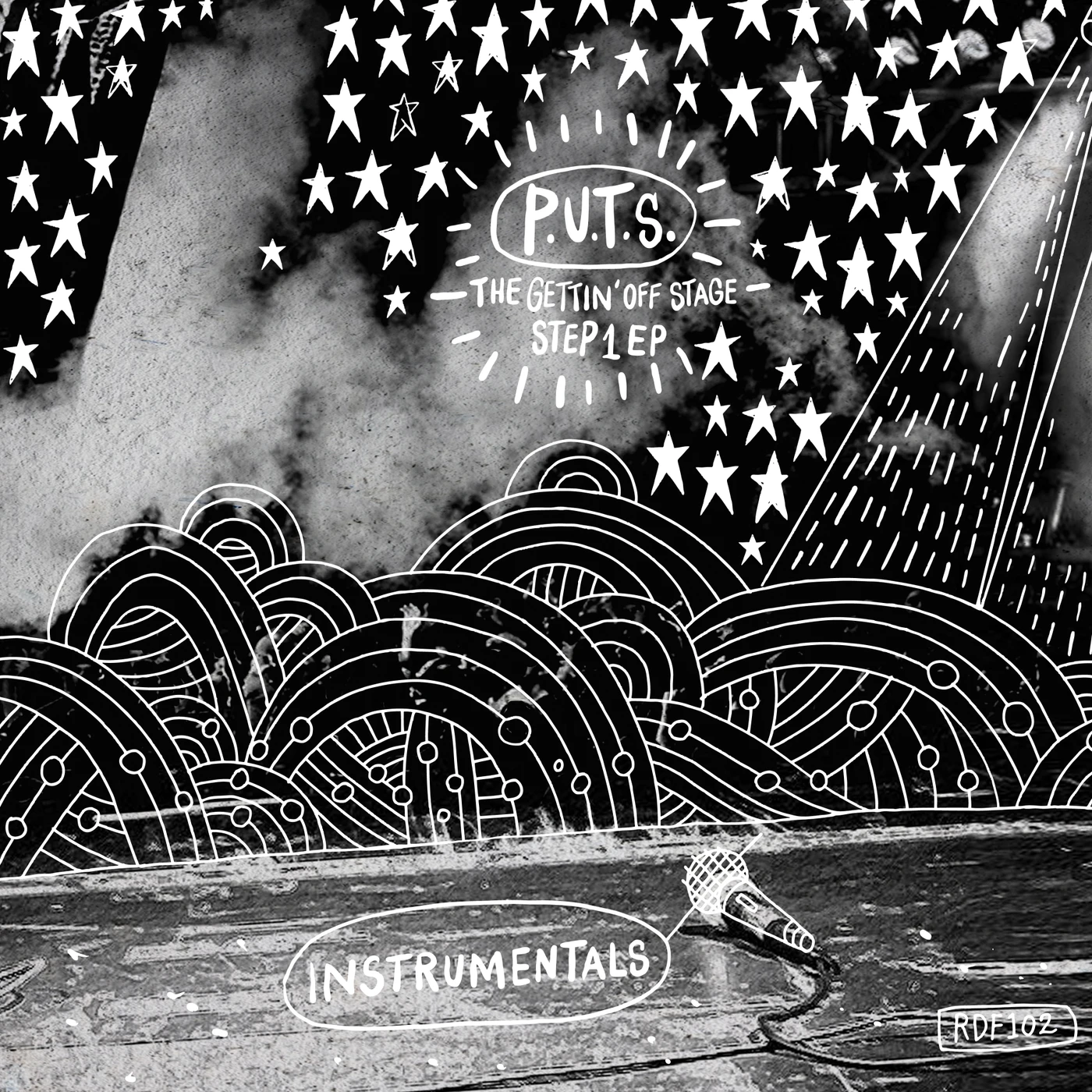People Under The Stairs GETTIN' OFF STAGE STEP 1 INSTRUMENTALS Vinyl Record