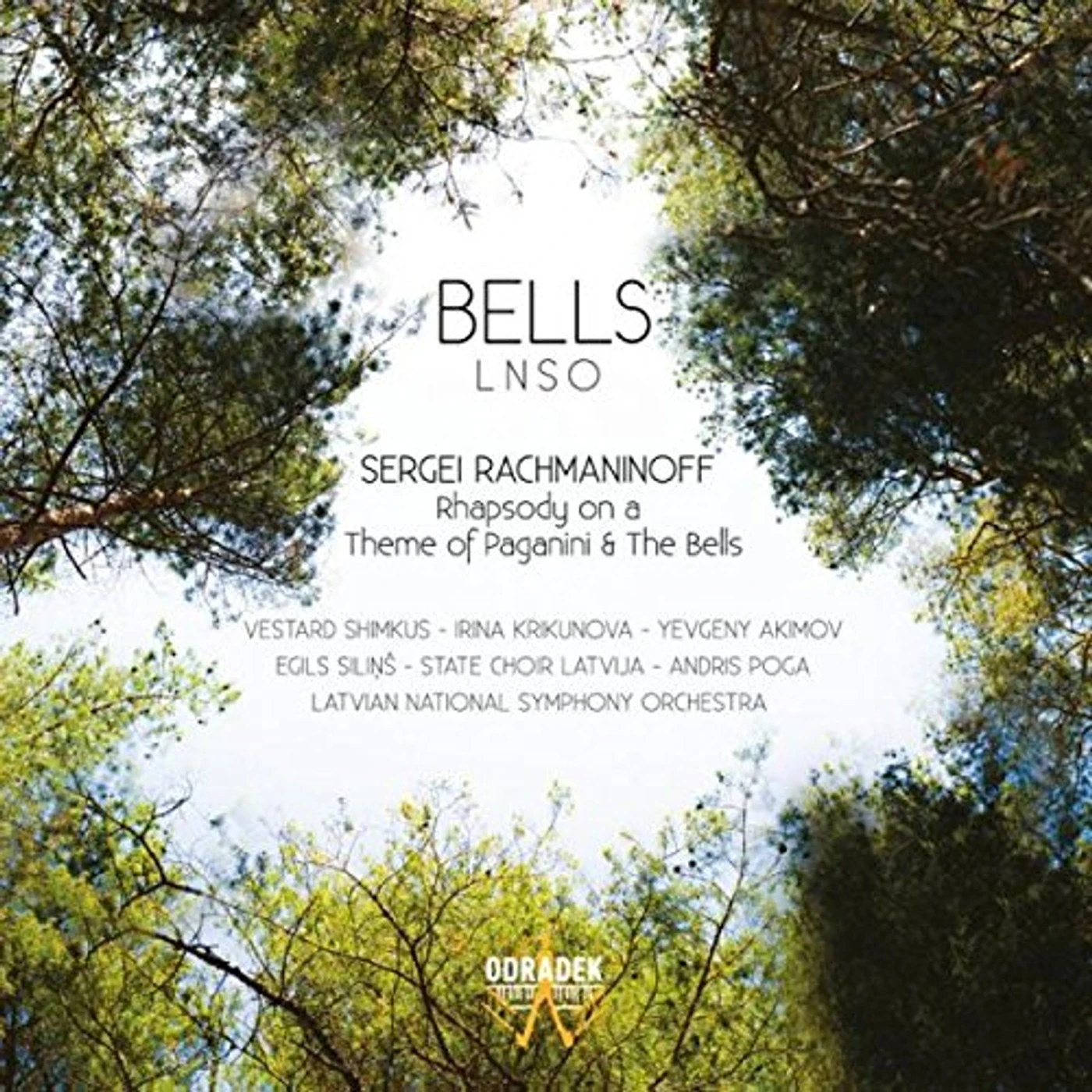 Latvian National Symphony Orchestra BELLS CD