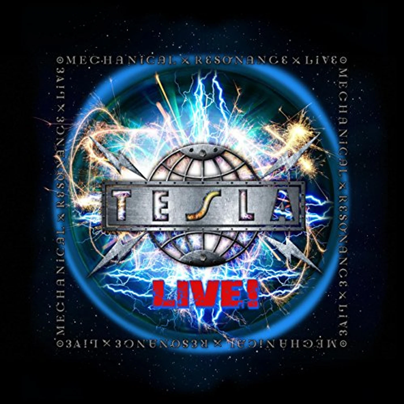 Tesla Mechanical Resonance Live Vinyl Record
