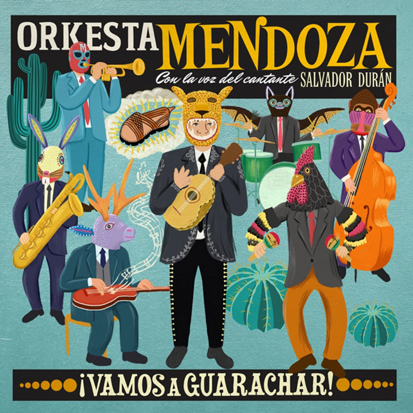 Orkesta Mendoza VAMOS A GUARACHAR Vinyl Record