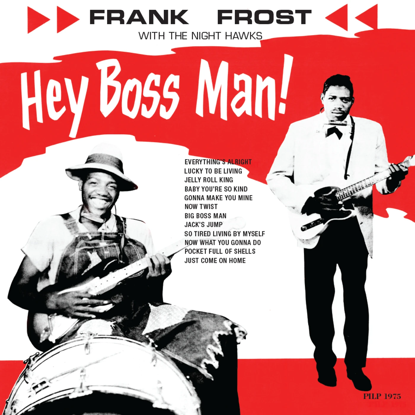 Frank Frost Hey Boss Man Vinyl Record