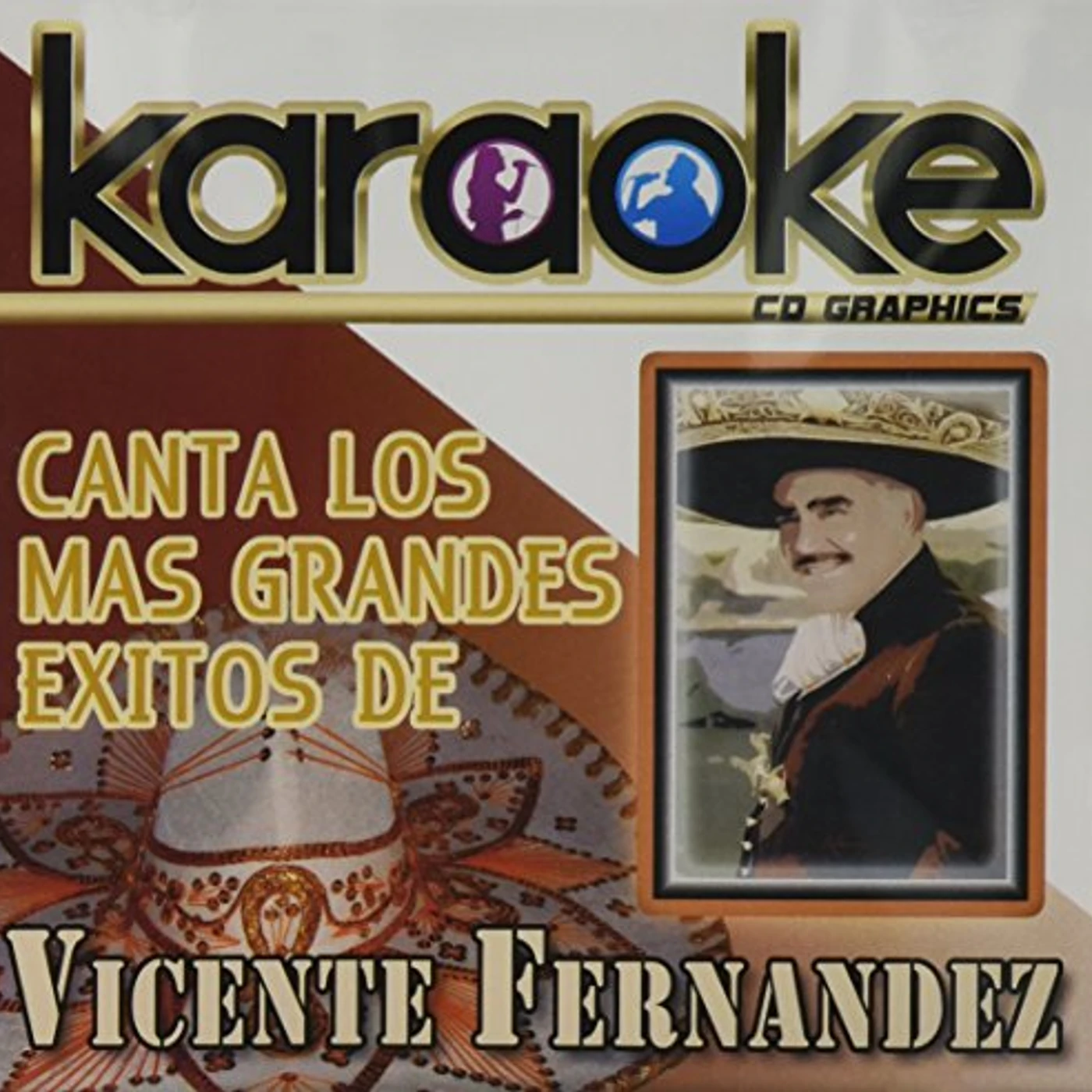 KARAOKE: CANTA COMO Vicente Fernández CD