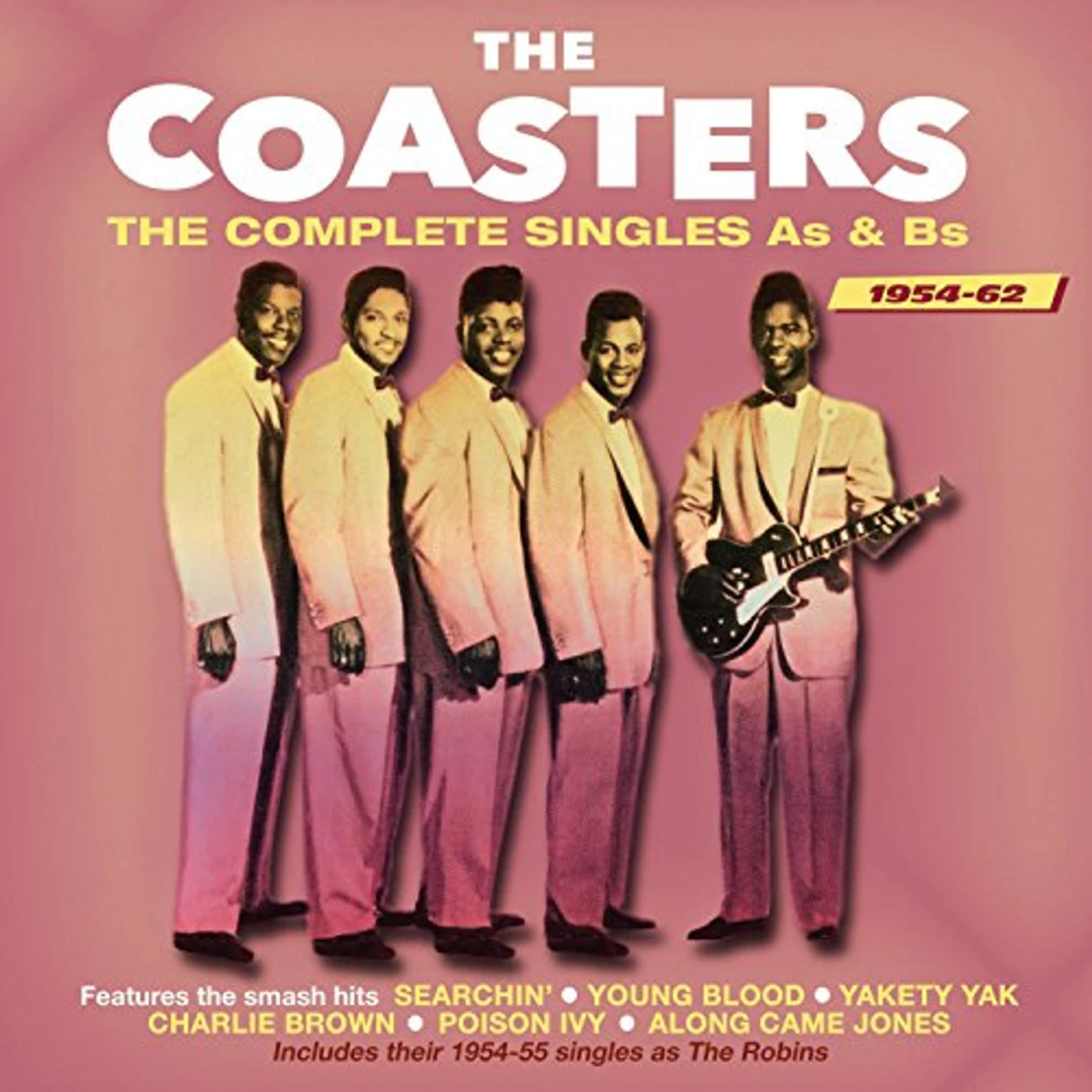 Coasters COMPLETE SINGLES AS & BS 1954-62 CD