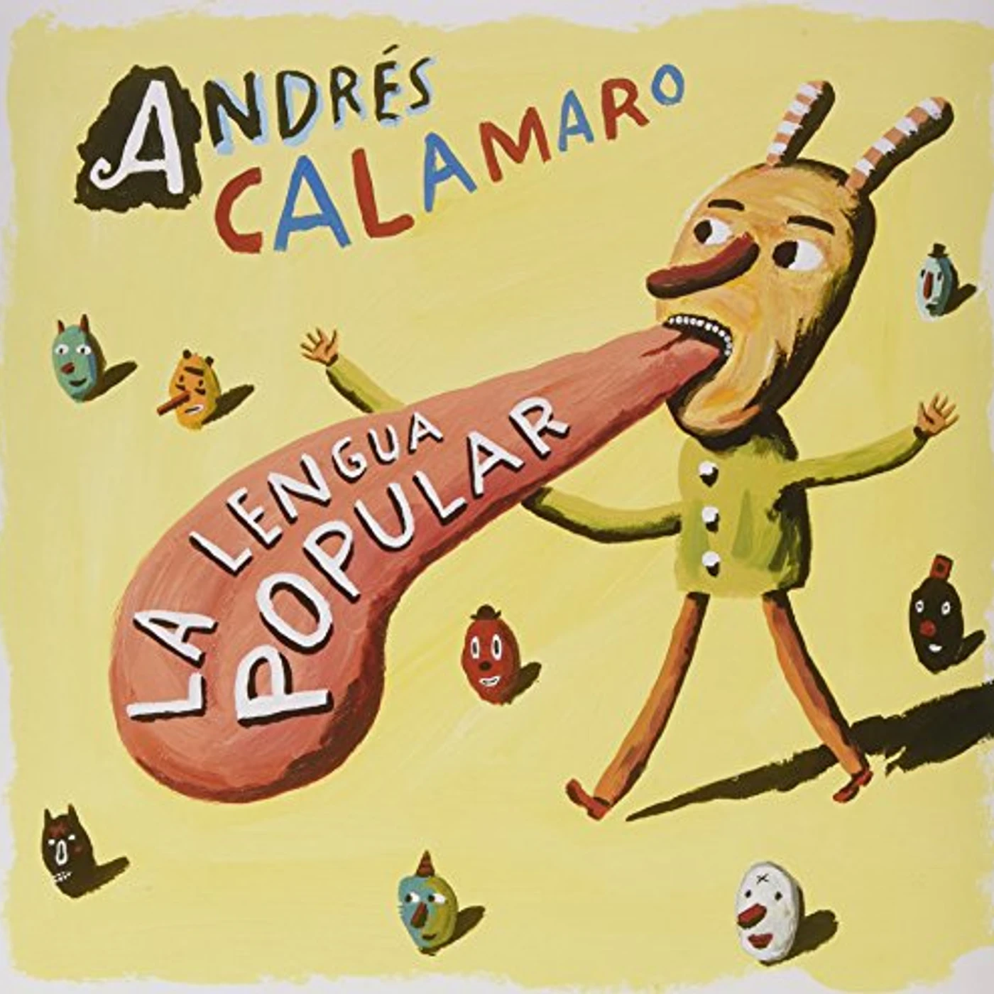 Andrés Calamaro La lengua popular Vinyl Record