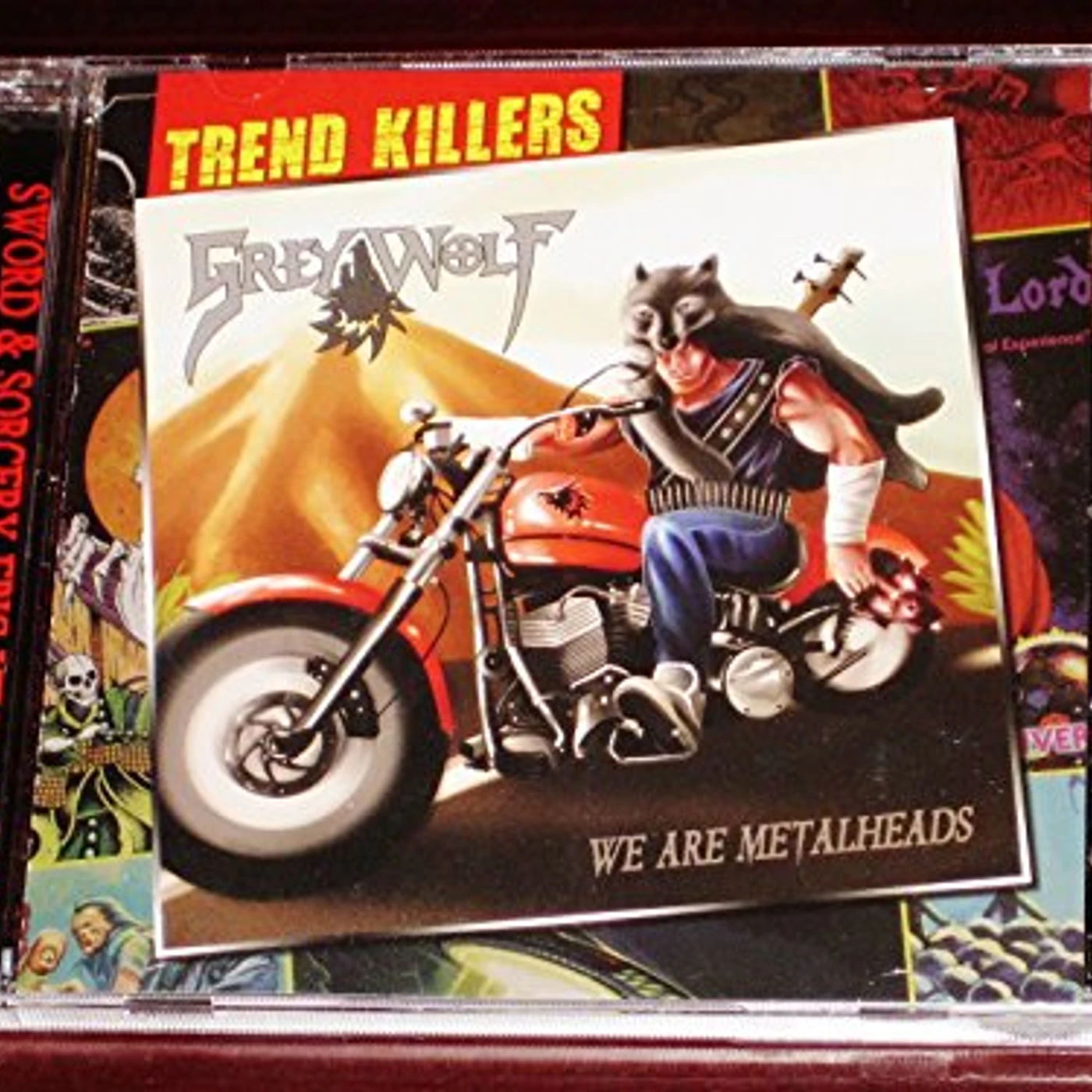 Grey Wolf WE ARE METALHEADS CD