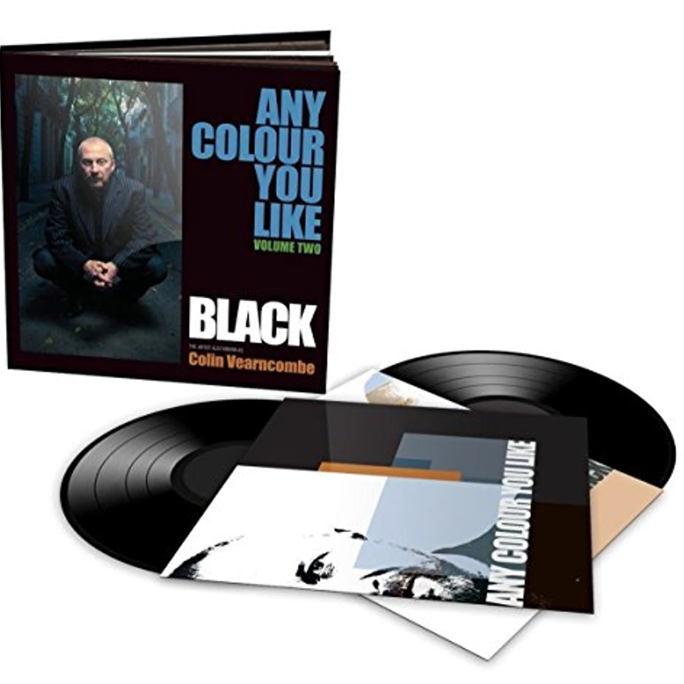 Black ANY COLOUR YOU LIKE: HARDBACK BOOK EDITION VOL 2 Vinyl Record