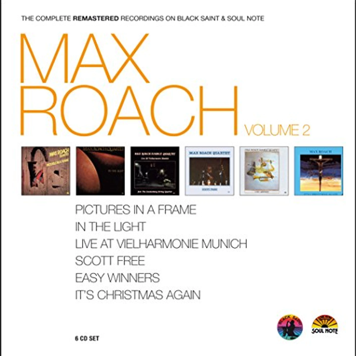 MAX ROACH - THE COMPLETE REMASTERED RECORDINGS 2 CD
