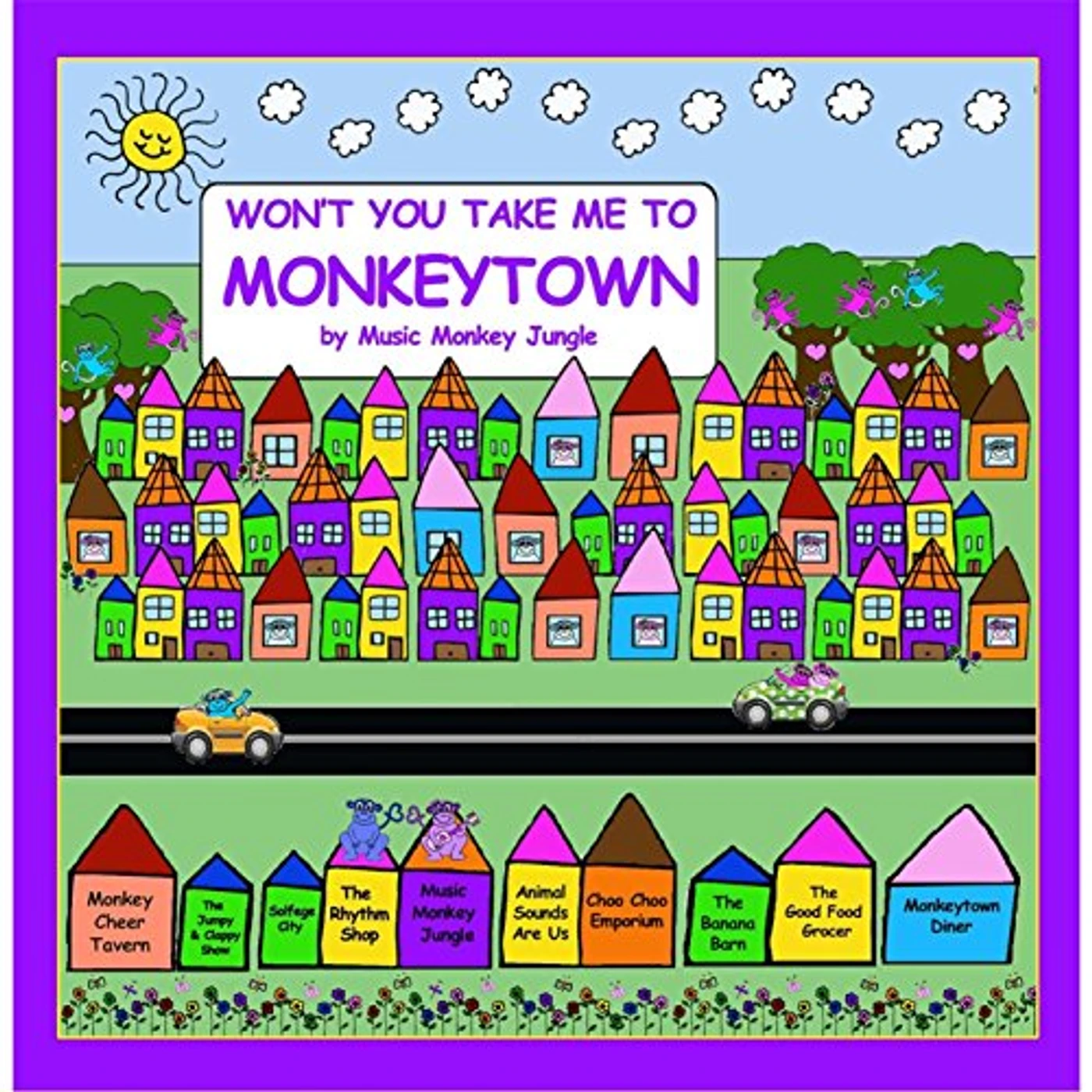 Music Monkey Jungle WON'T YOU TAKE ME TO MONKEYTOWN CD