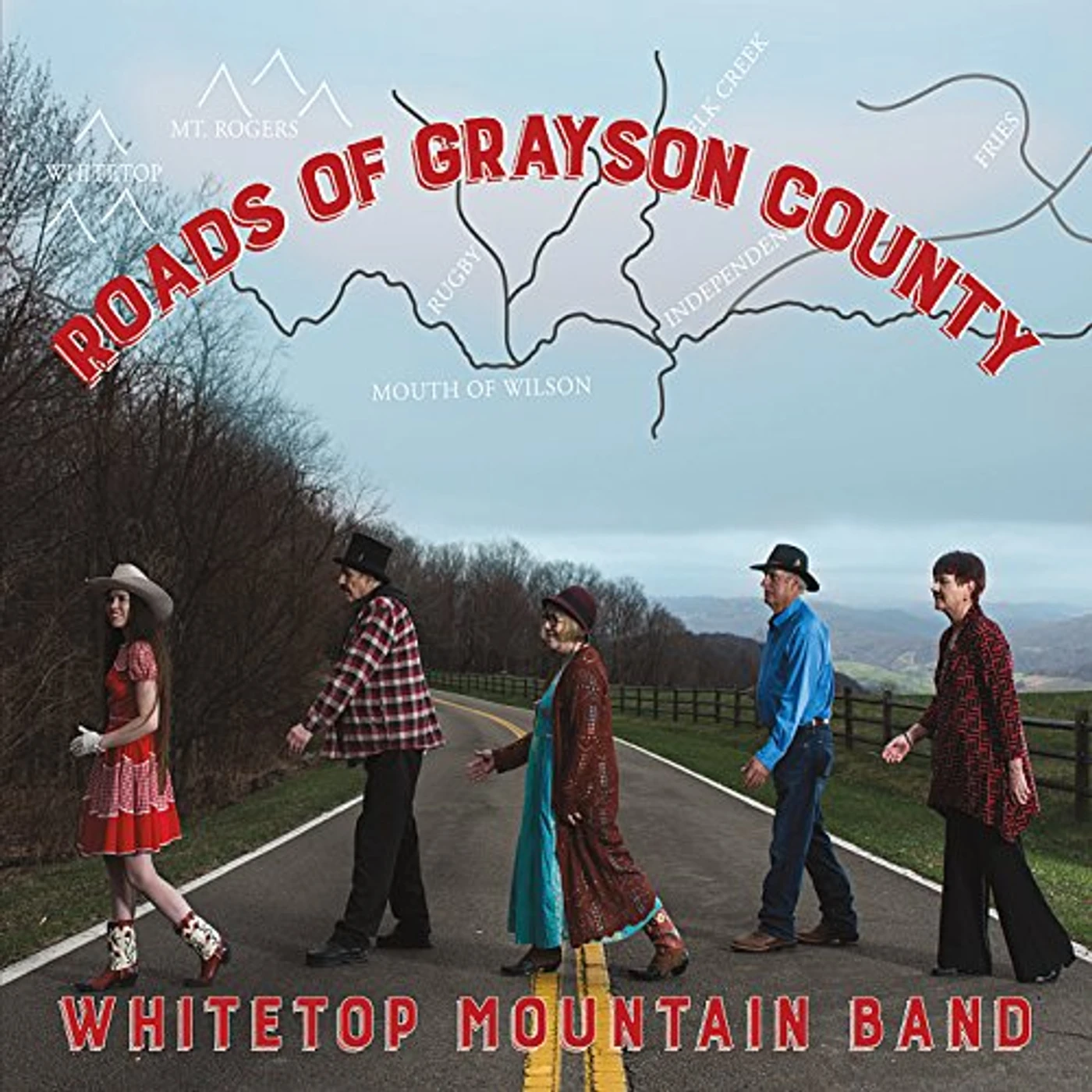 Whitetop Mountain Band ROADS OF GRAYSON COUNTY CD