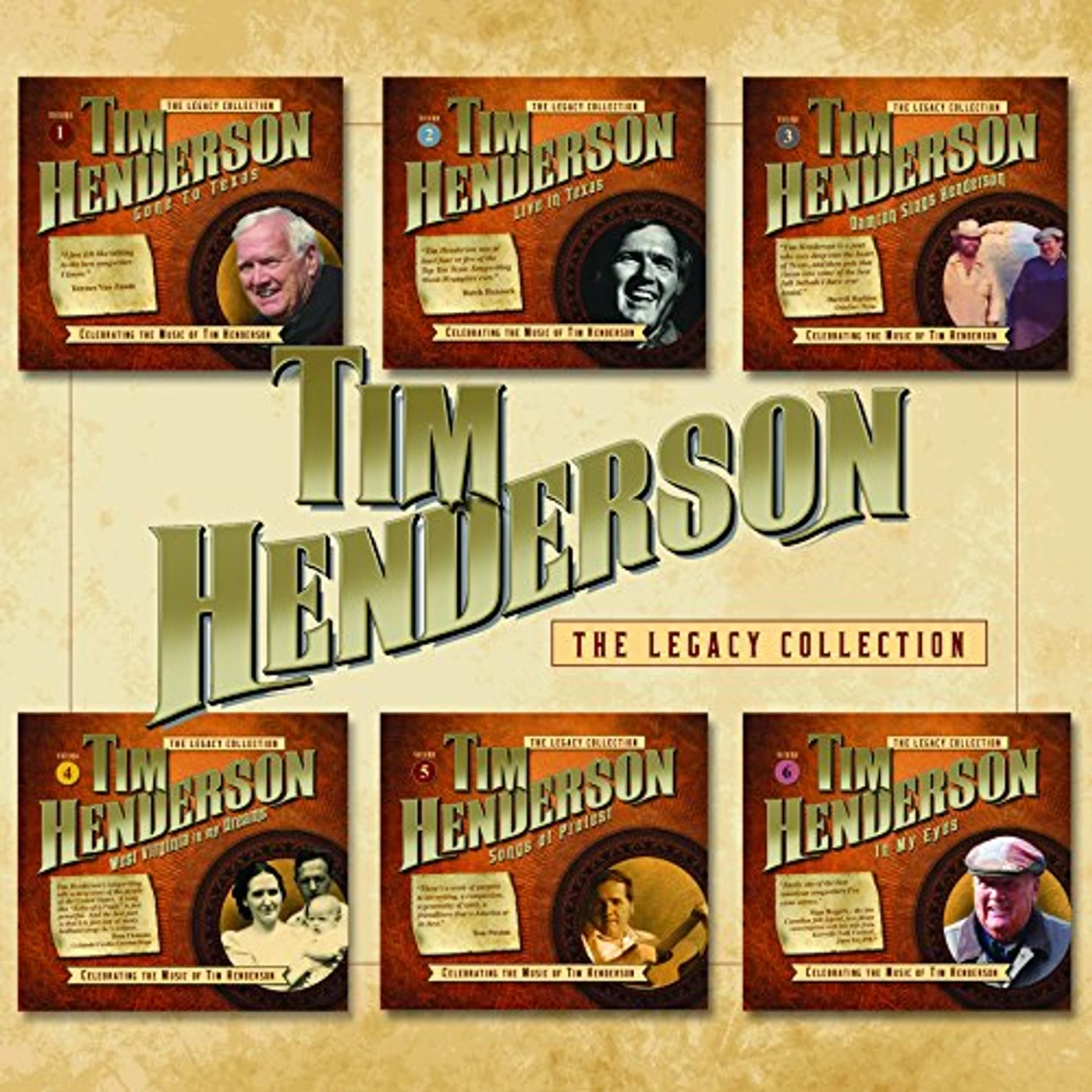 Tim Henderson LEGACY COLLECTION CD