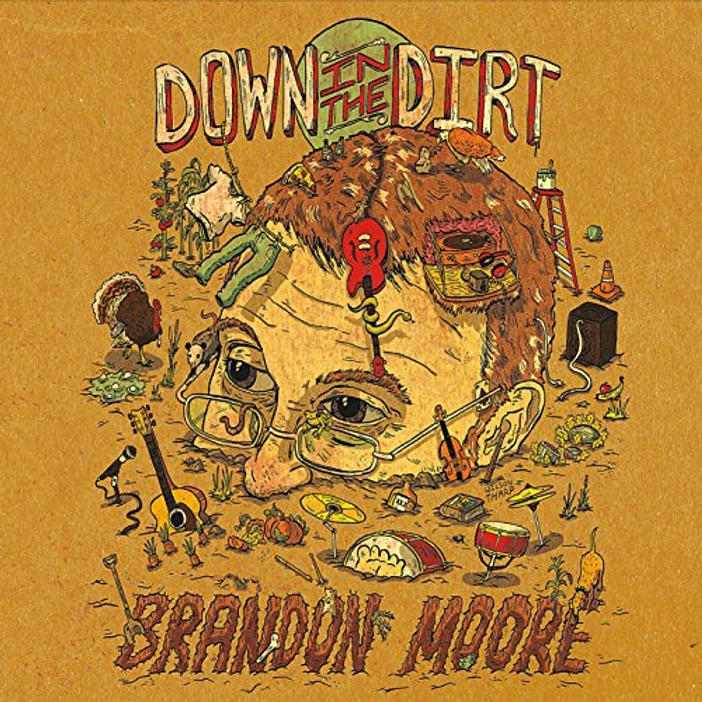 Brandon Moore DOWN IN THE DIRT CD
