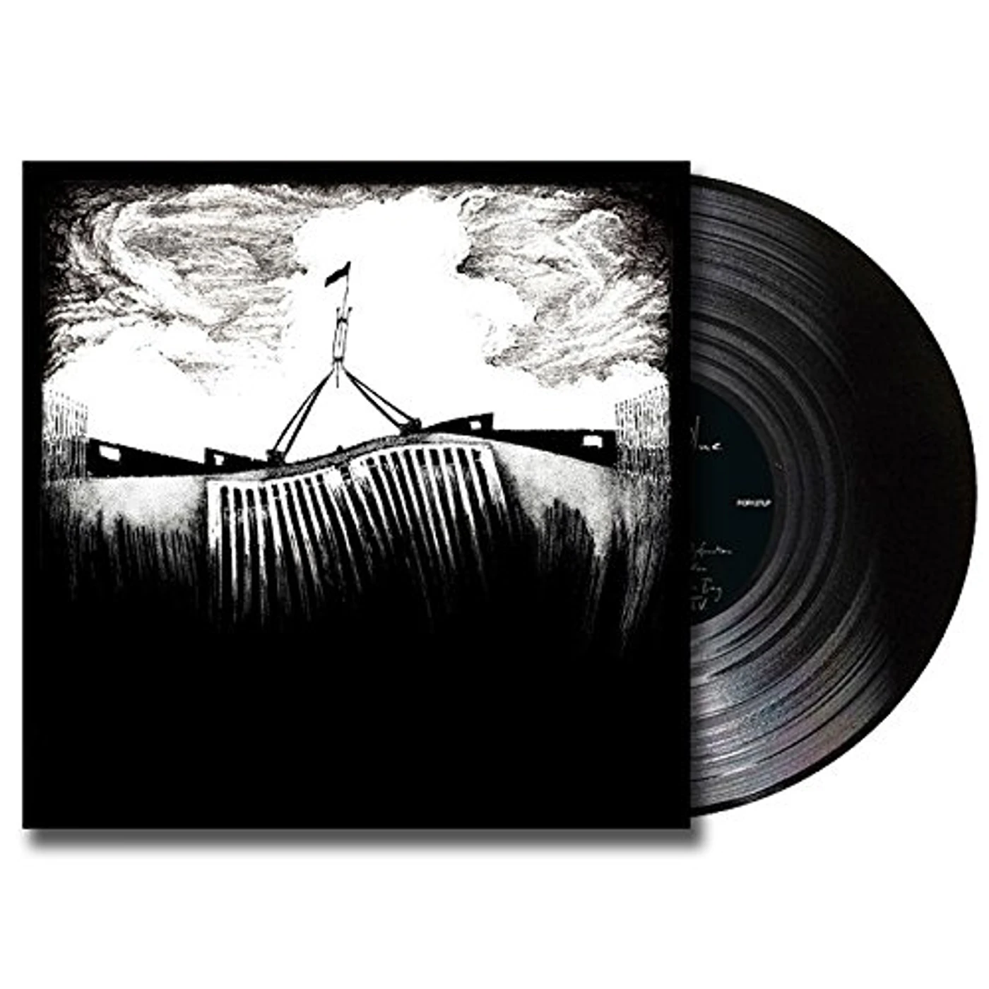 NATION BLUE Black Vinyl Record