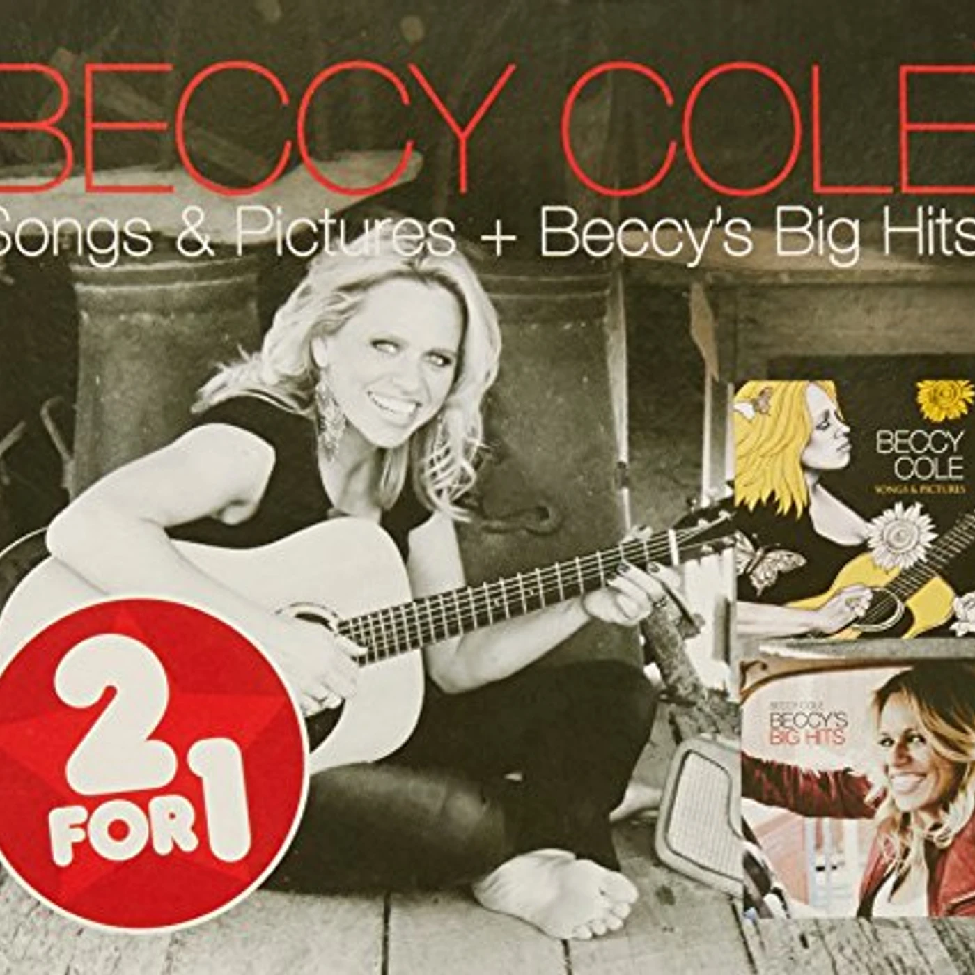 Beccy Cole 2 FOR 1: SONGS & PICTURES / BECCY'S BIG HITS CD