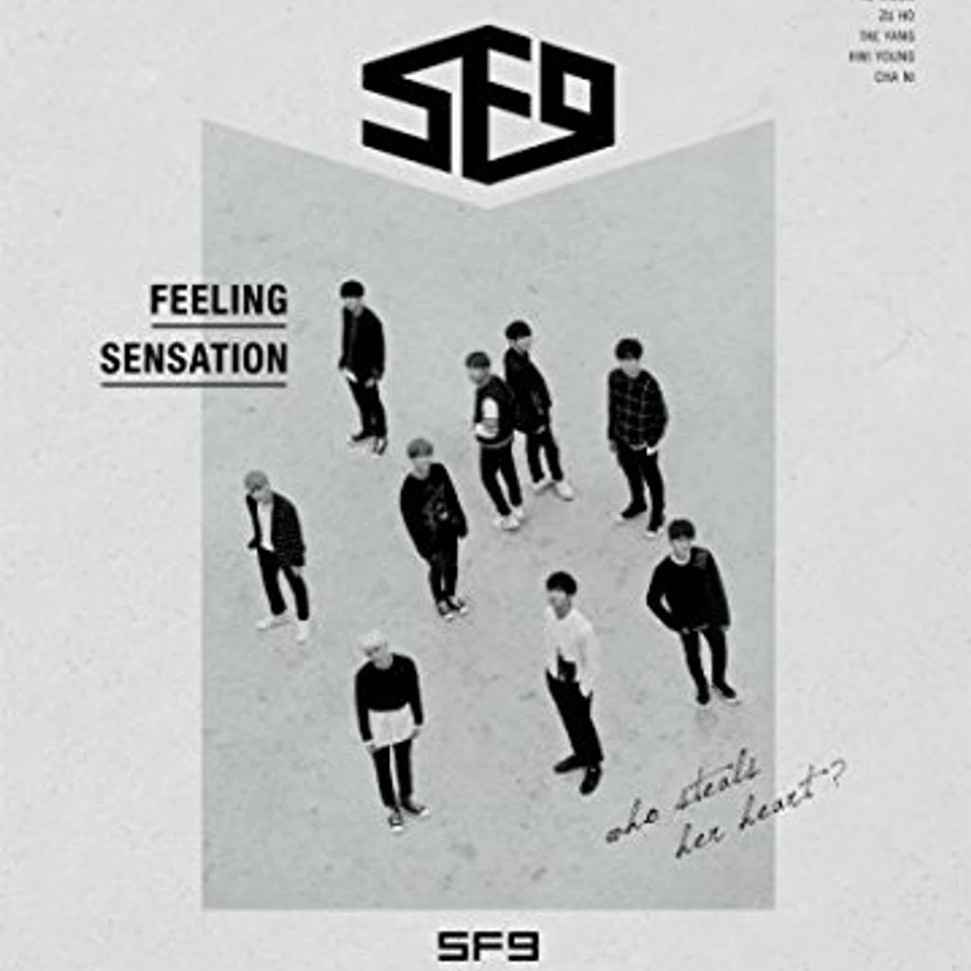 SF9 BEAT & GO TO SLEEP (1ST DEBUT SINGLE ALBUM) CD