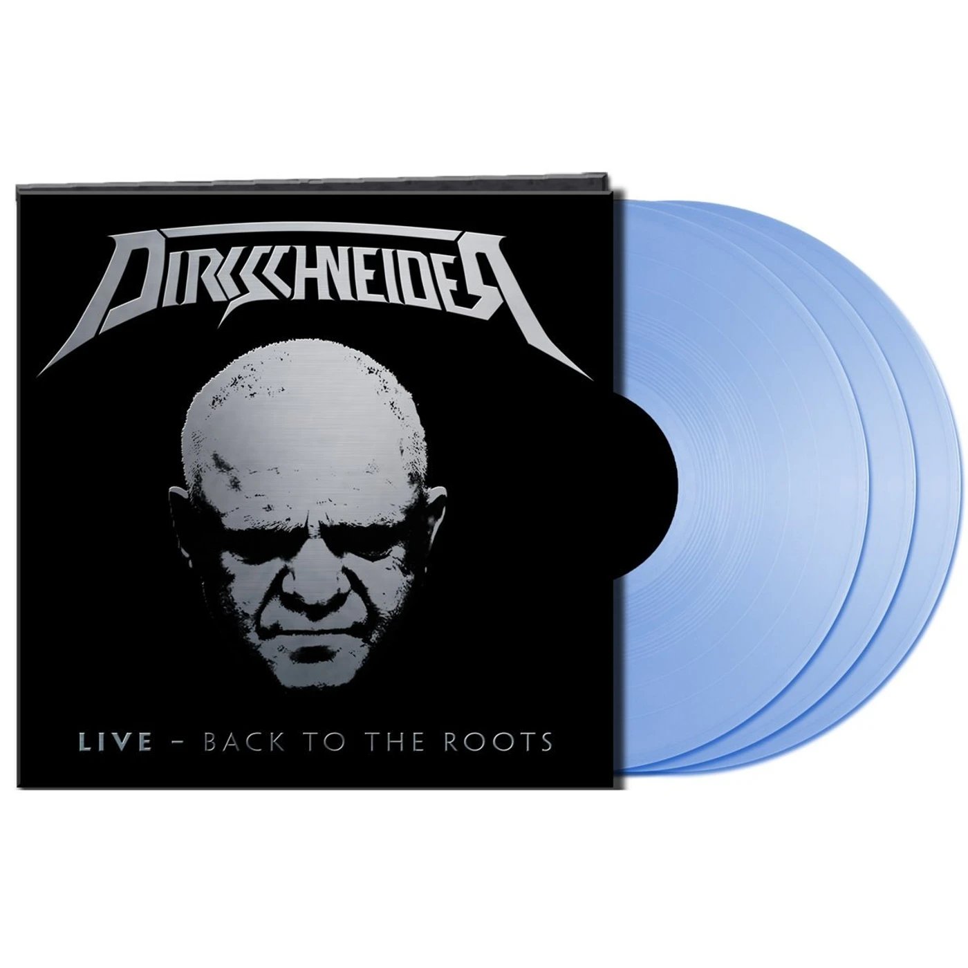 Dirkschneider LIVE: BACK TO THE ROOTS (BLUE VINYL) Vinyl Record