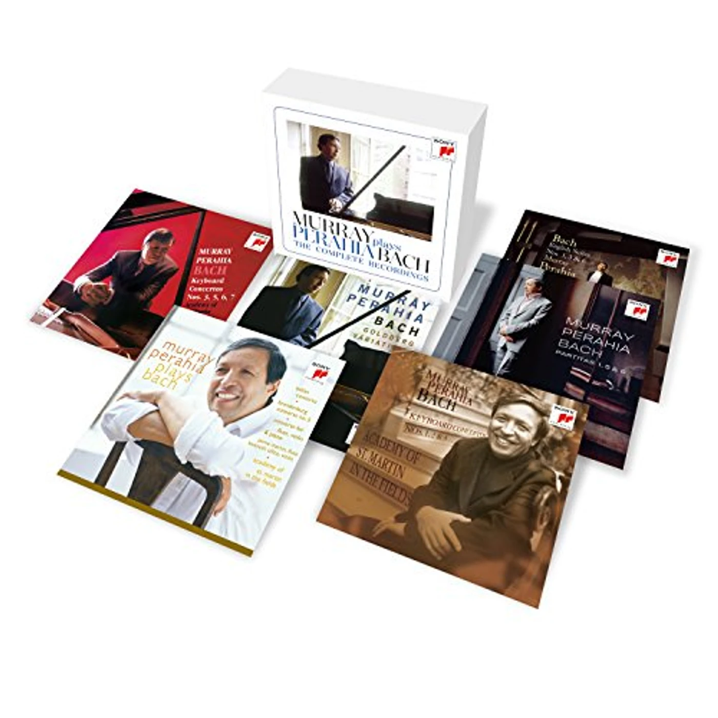 Perahia PLAYS BACH: COMPLETE RFECORDINGS CD