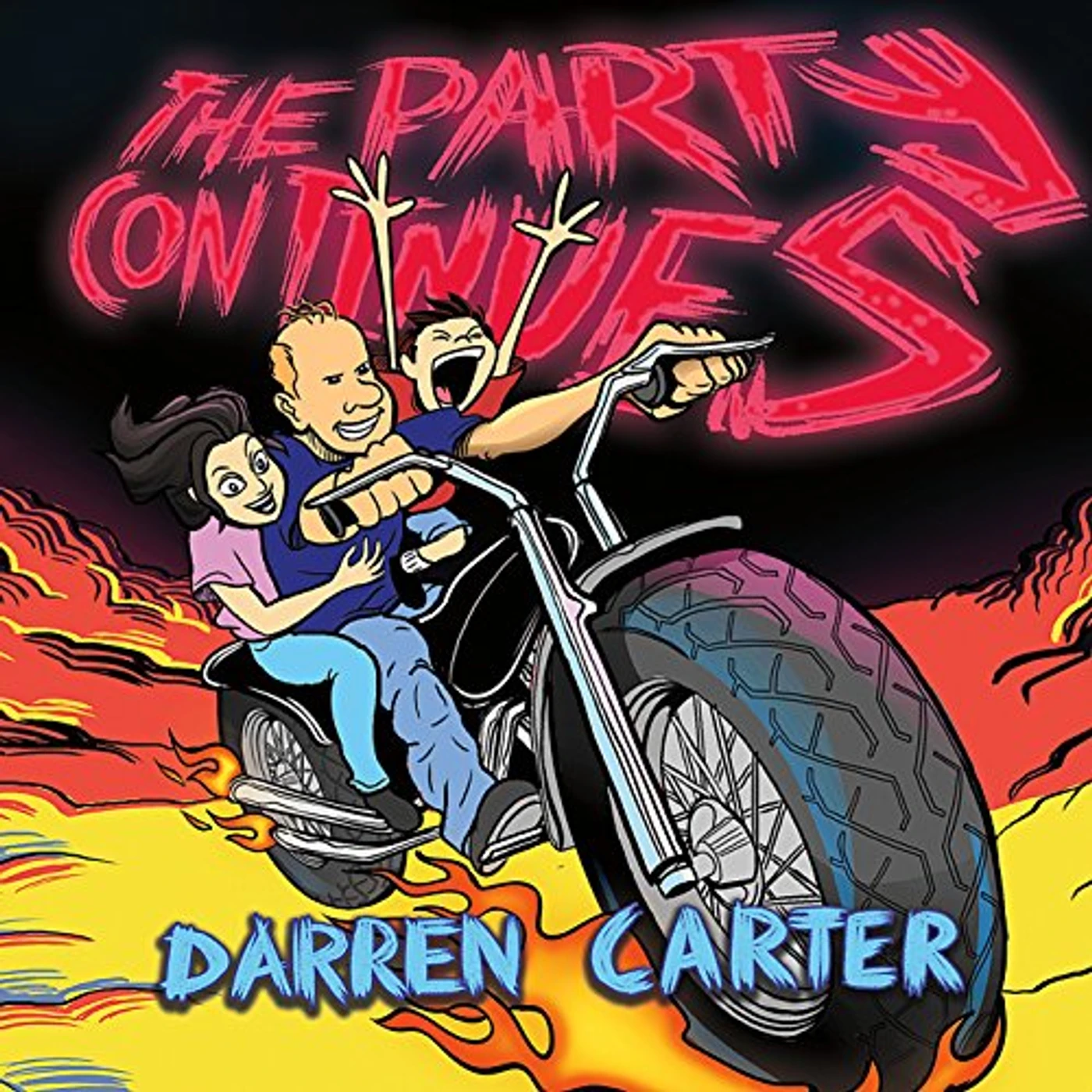 Darren Carter PARTY CONTINUES (LIVE) CD